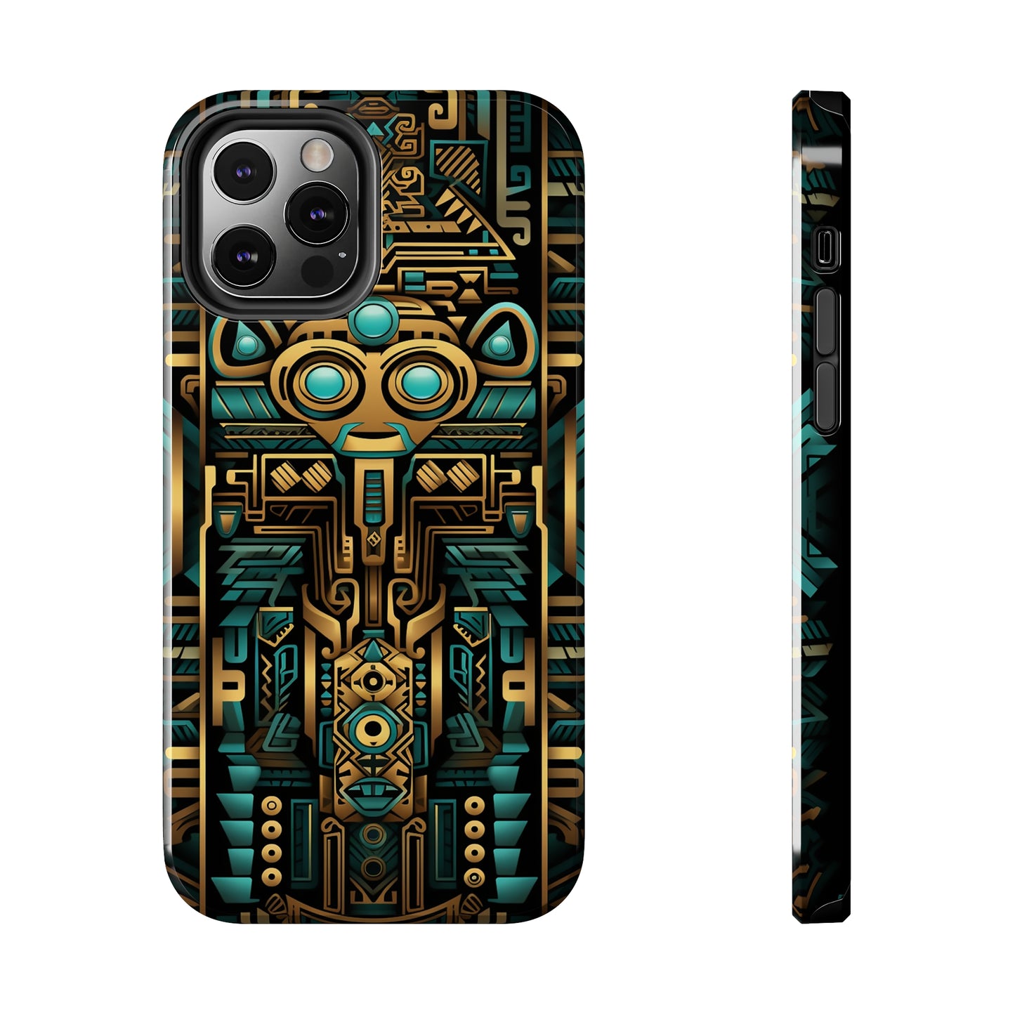 Aztec Vibes #03, iPhone 7, 8, X, 11, 12, 13, 14, 15+ case.