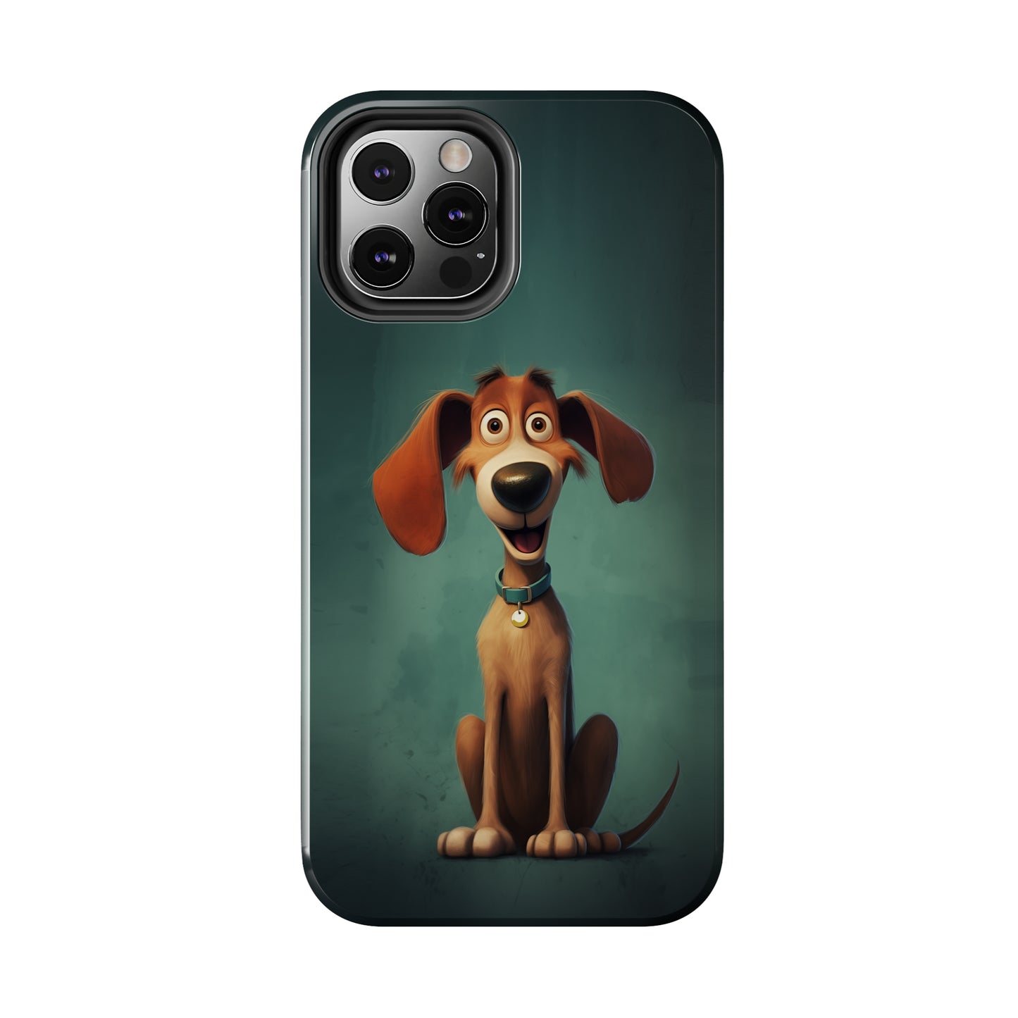 Hux, Cartoon Dog, iPhone 7, 8, X, 11, 12, 13, 14, 15+ case.