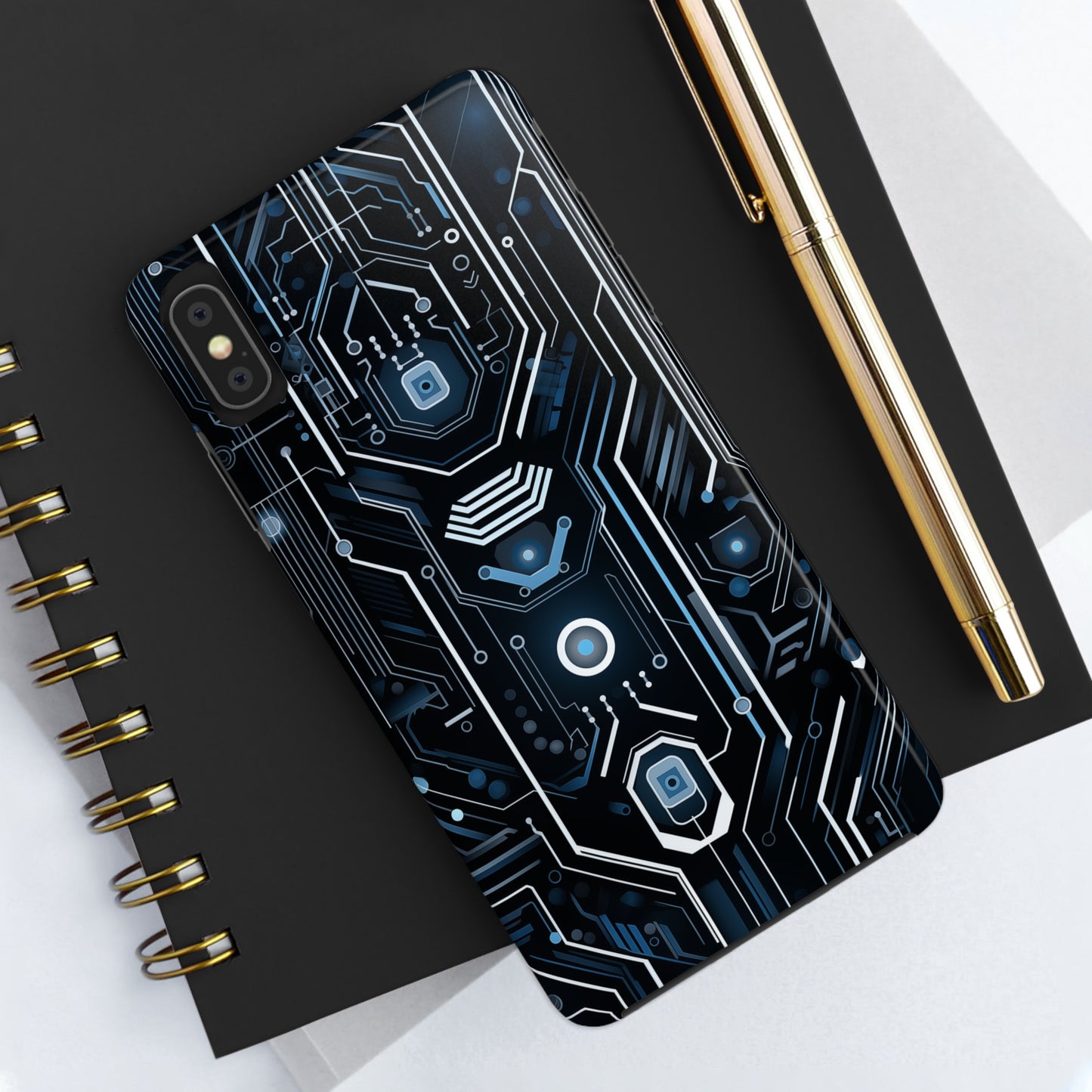 Futuristic #11, iPhone 7, 8, X, 11, 12, 13, 14, 15+ case.