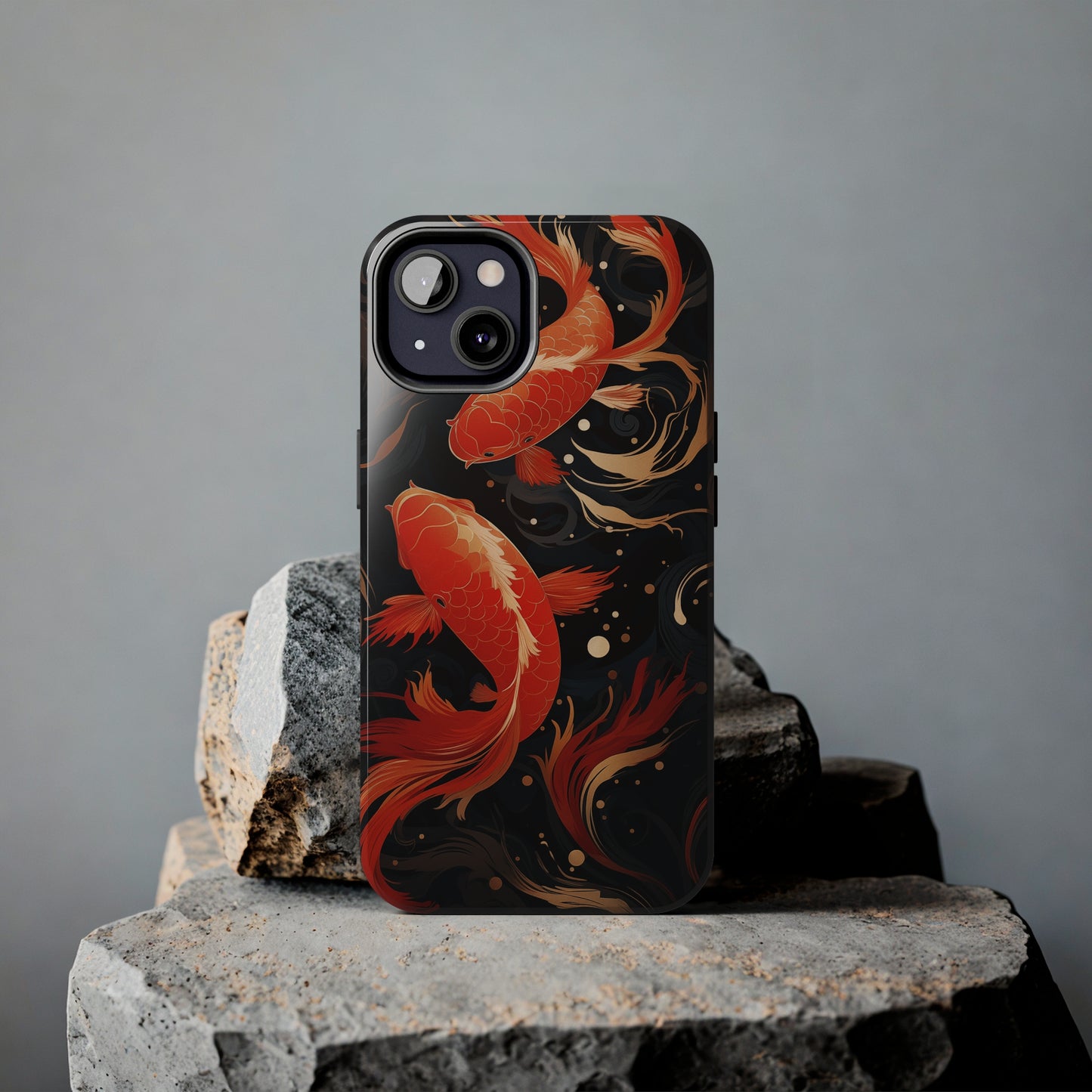 Koi fish #03, iPhone 7, 8, X, 11, 12, 13, 14, 15+ case.