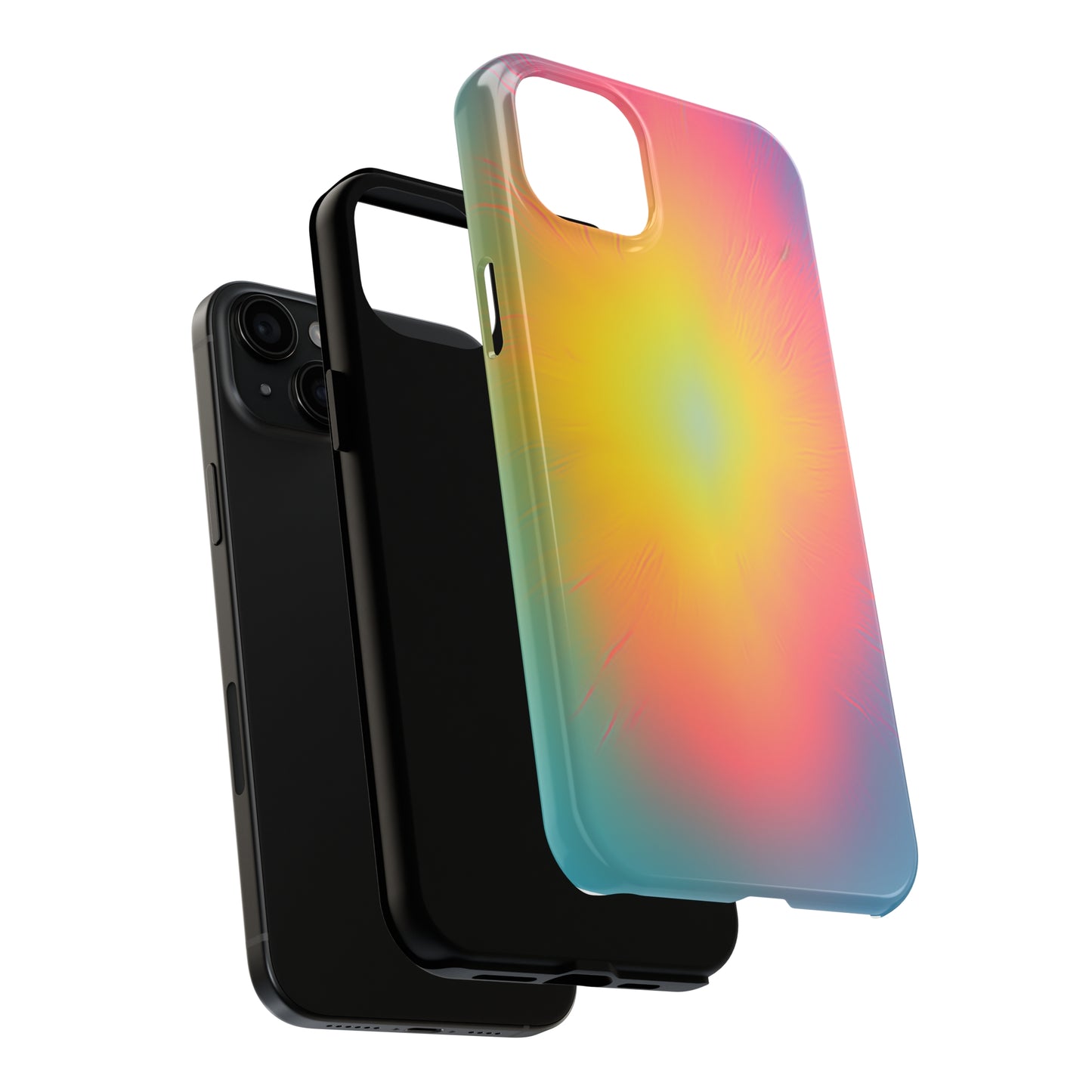 Abstract Colorful Blur #02, iPhone 7, 8, X, 11, 12, 13, 14, 15+ case.