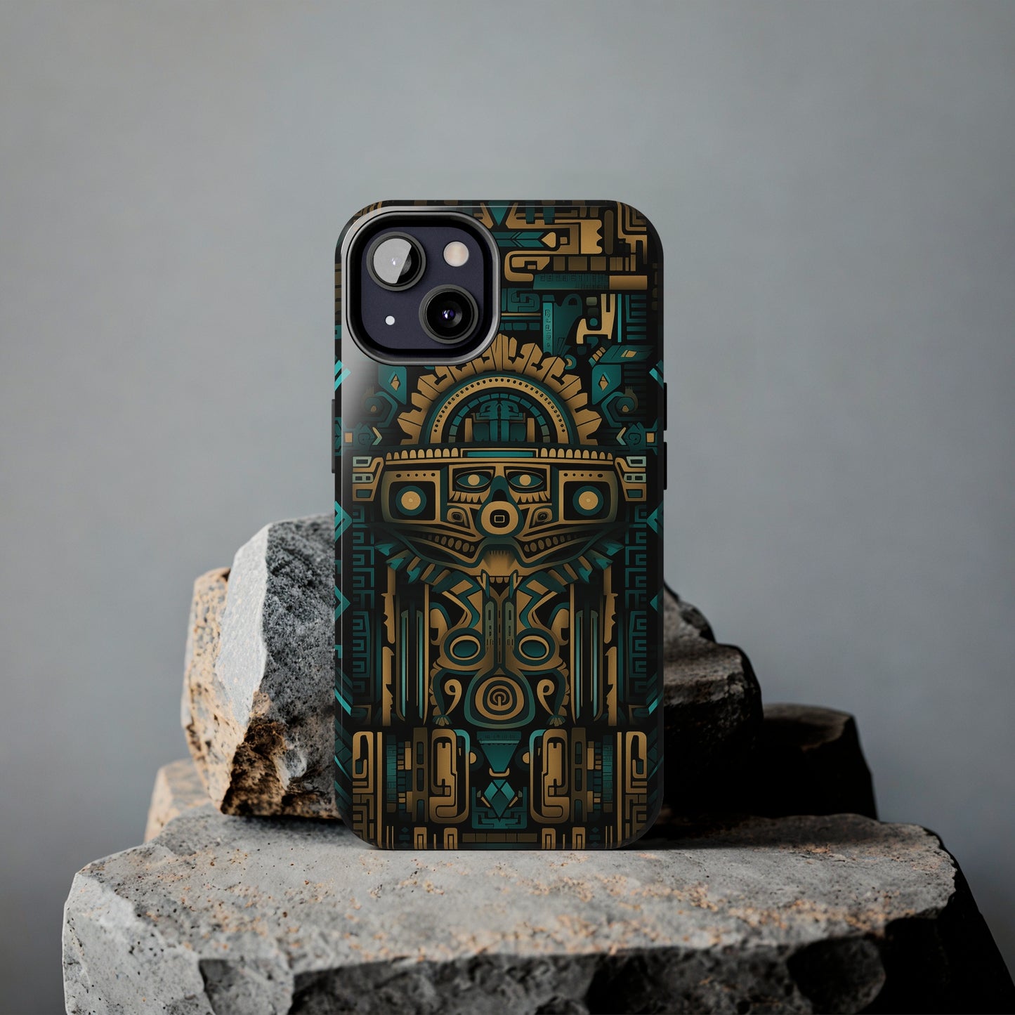 Aztec Vibes, iPhone 7, 8, X, 11, 12, 13, 14, 15+ case.