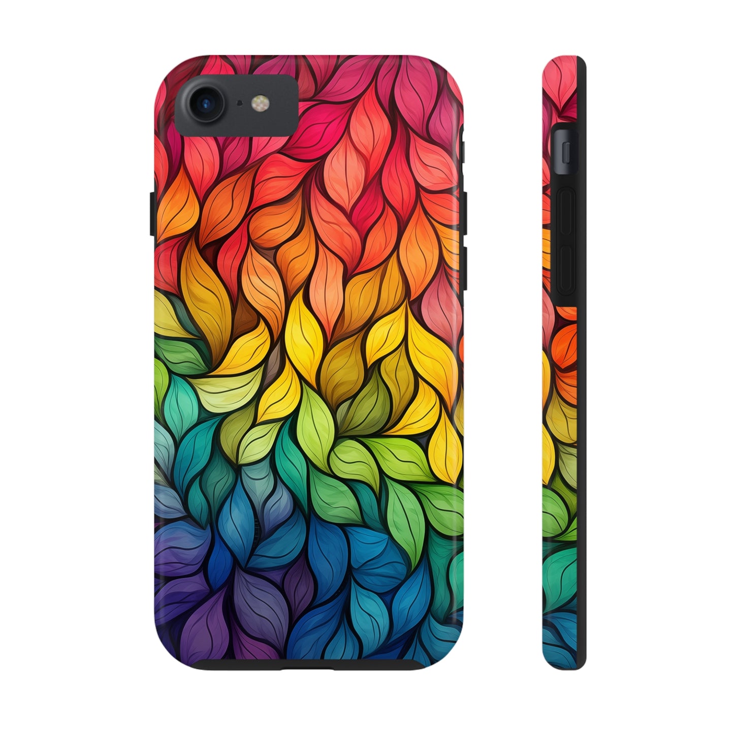 Rainbow Effect #03, iPhone 7, 8, X, 11, 12, 13, 14, 15+ case.