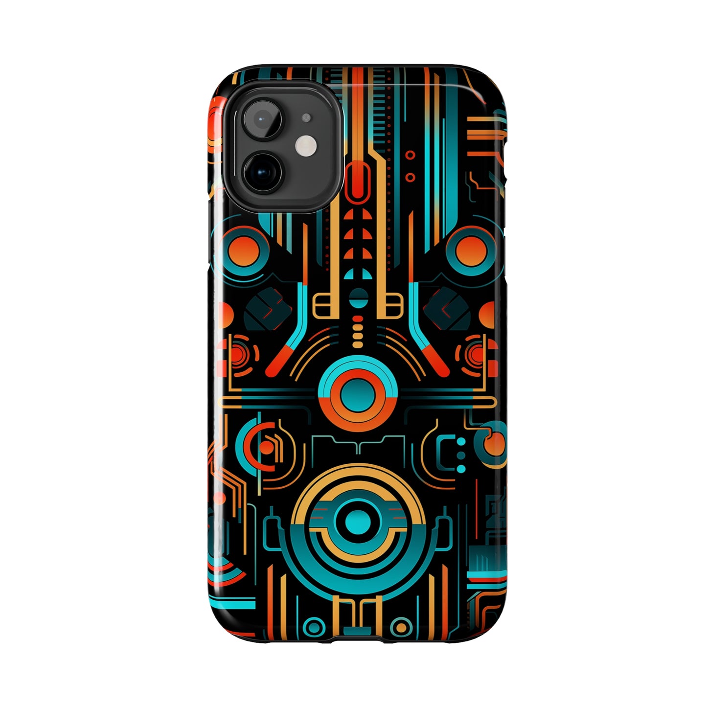 Futuristic #06, iPhone 7, 8, X, 11, 12, 13, 14, 15+ case.