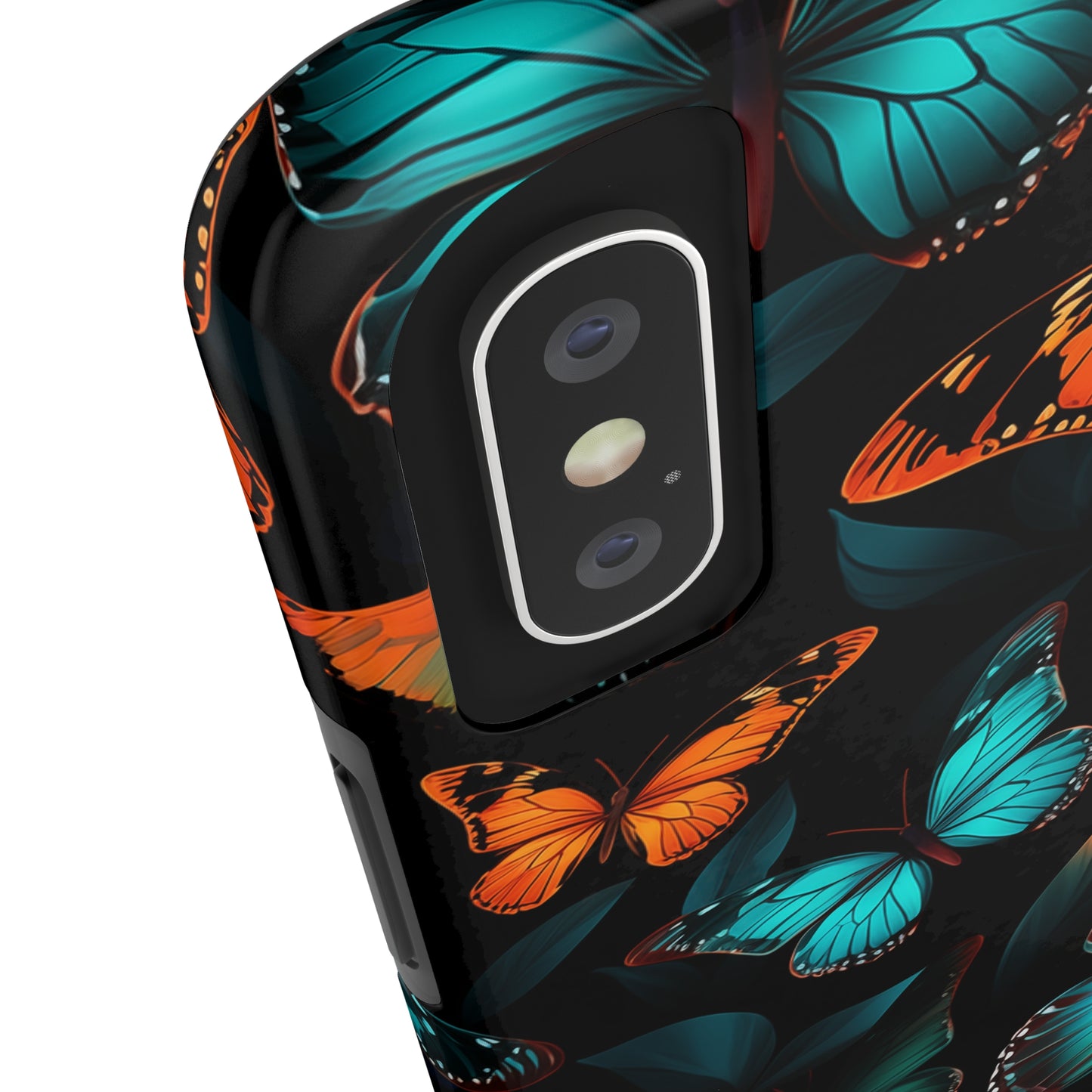 Butterflies #03, iPhone 7, 8, X, 11, 12, 13, 14, 15+ case.