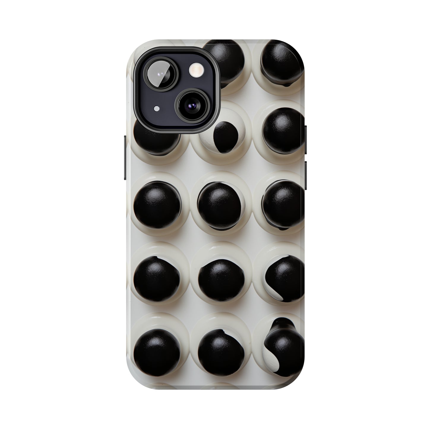 Dots, iPhone 7, 8, X, 11, 12, 13, 14, 15+ case.