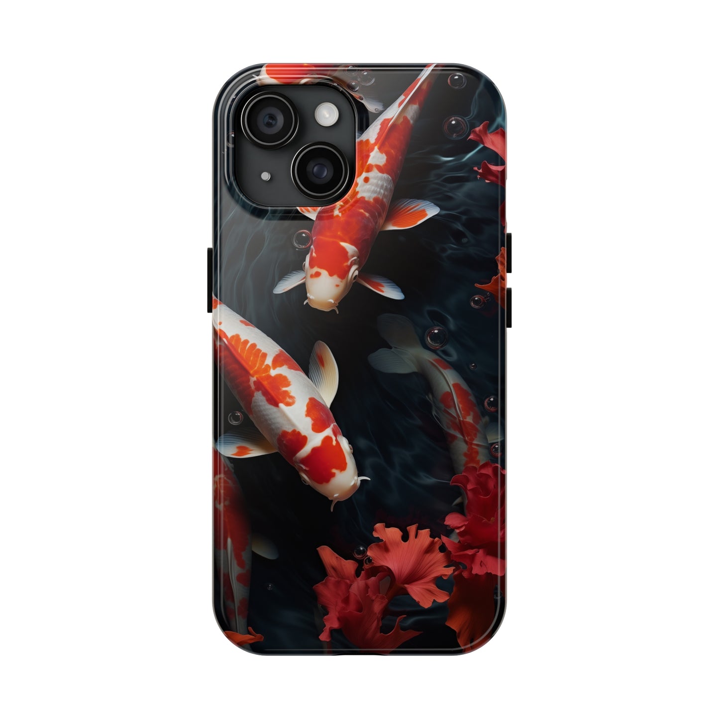 Koi fish #05, iPhone 7, 8, X, 11, 12, 13, 14, 15+ case.