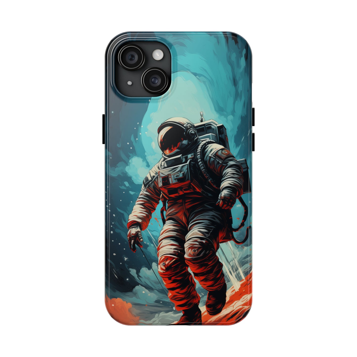 Astronaut #01, iPhone 7, 8, X, 11, 12, 13, 14, 15+ case.