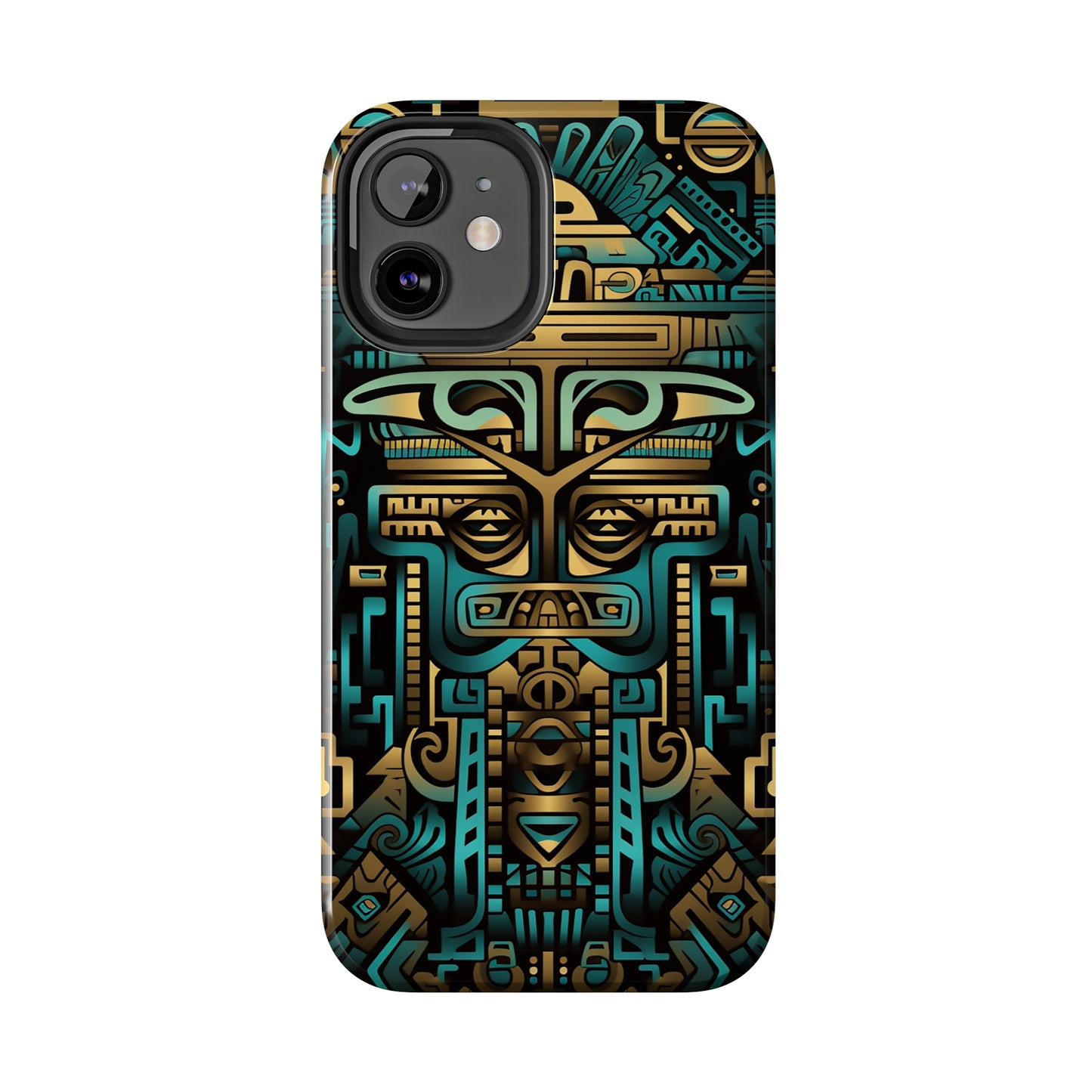 Aztec Vibes #02, iPhone 7, 8, X, 11, 12, 13, 14, 15+ case.