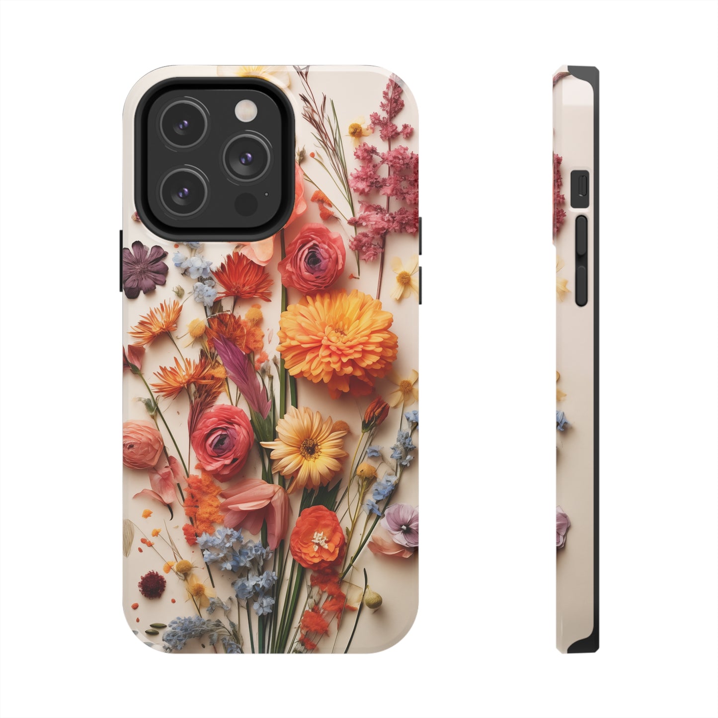 Dried Flowers #02, iPhone 7, 8, X, 11, 12, 13, 14, 15+ case.