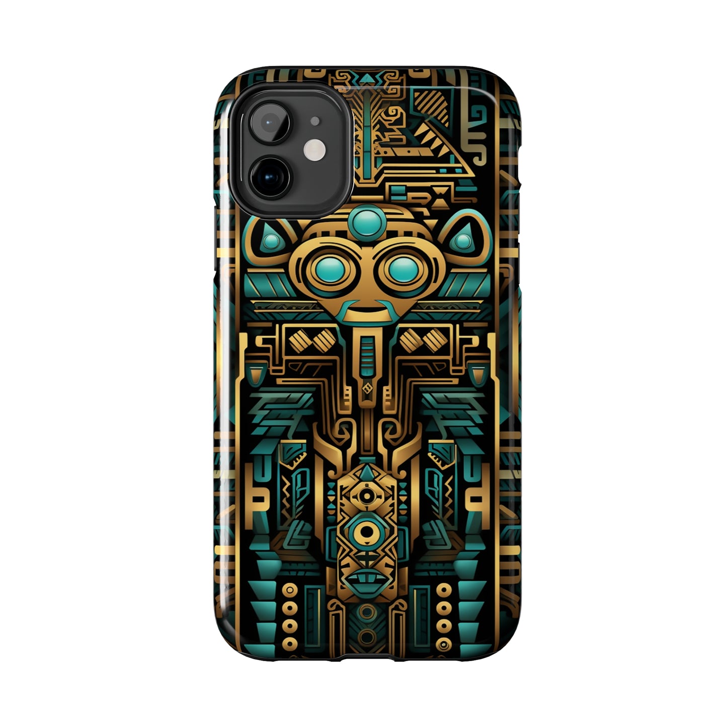 Aztec Vibes #03, iPhone 7, 8, X, 11, 12, 13, 14, 15+ case.