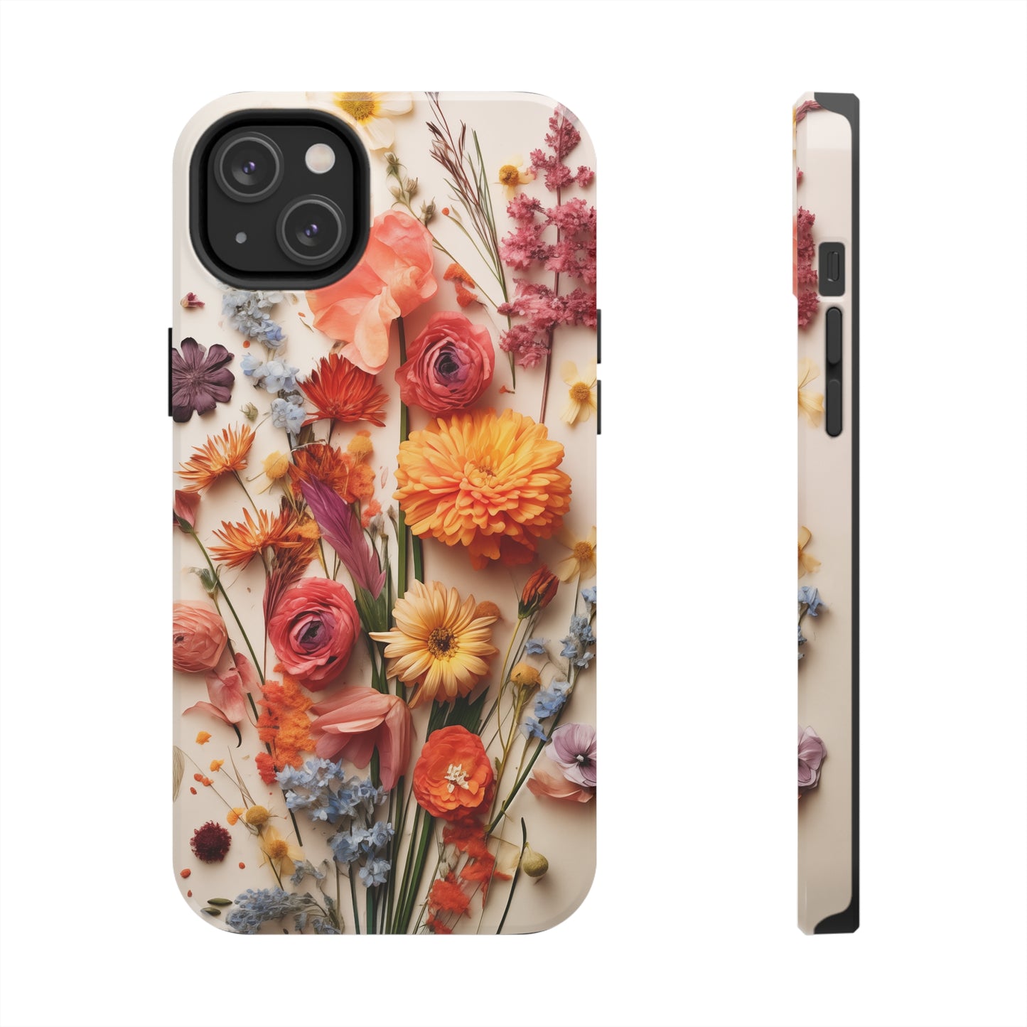 Dried Flowers #02, iPhone 7, 8, X, 11, 12, 13, 14, 15+ case.