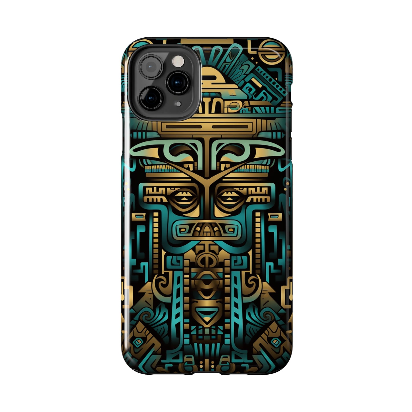 Aztec Vibes #02, iPhone 7, 8, X, 11, 12, 13, 14, 15+ case.