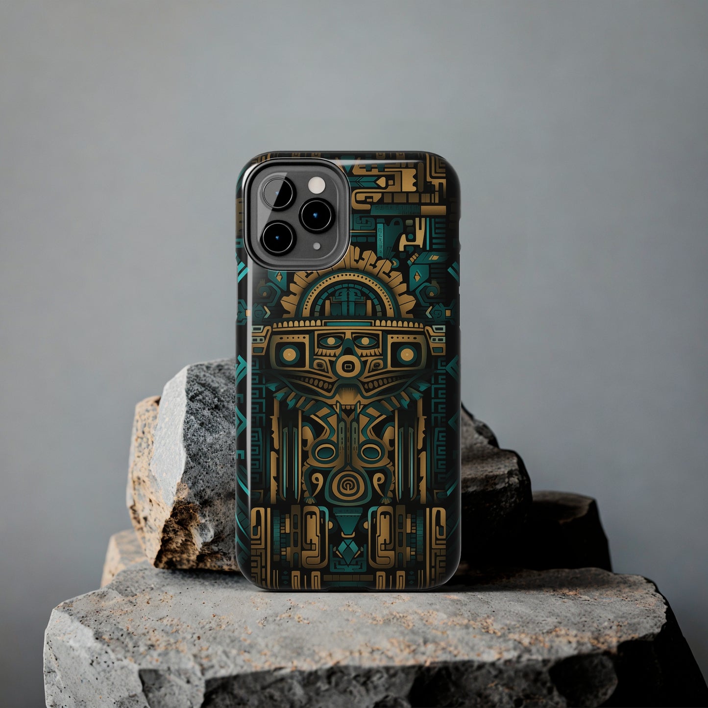 Aztec Vibes, iPhone 7, 8, X, 11, 12, 13, 14, 15+ case.