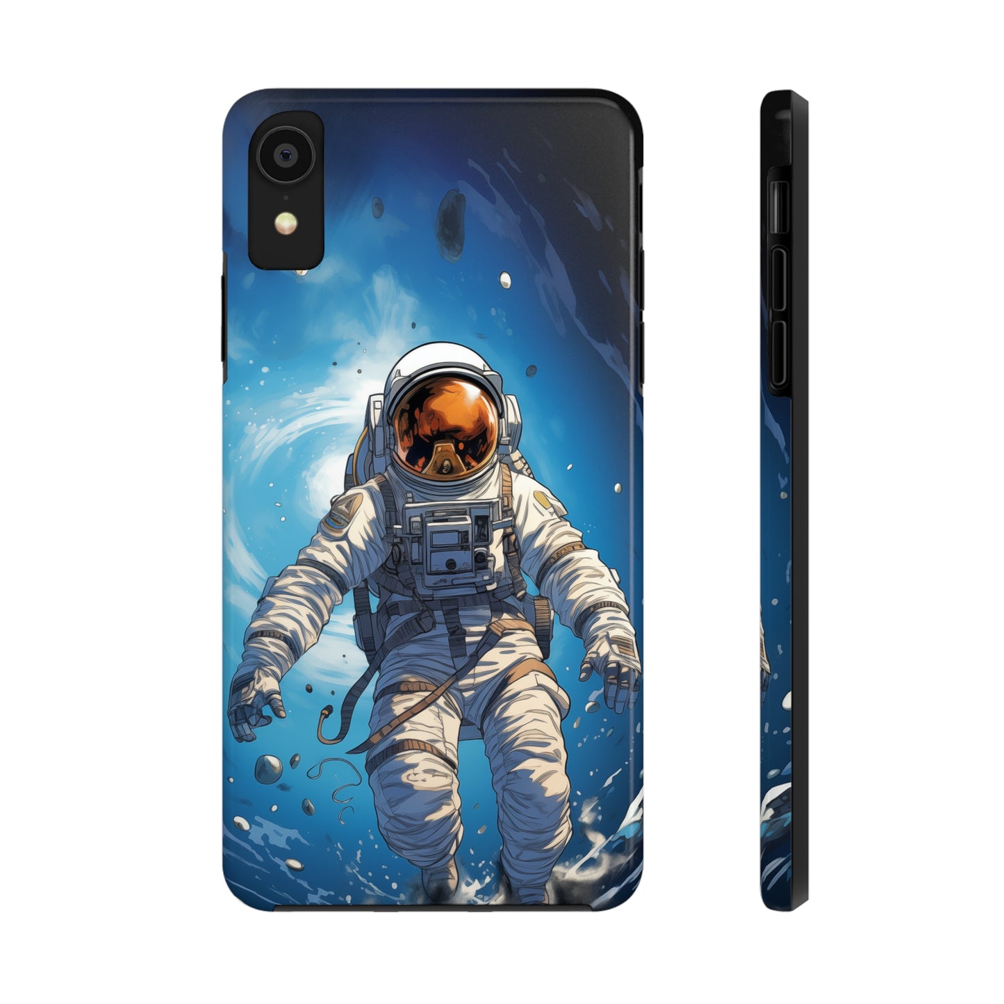 Astronaut #02, iPhone 7, 8, X, 11, 12, 13, 14, 15+ case.