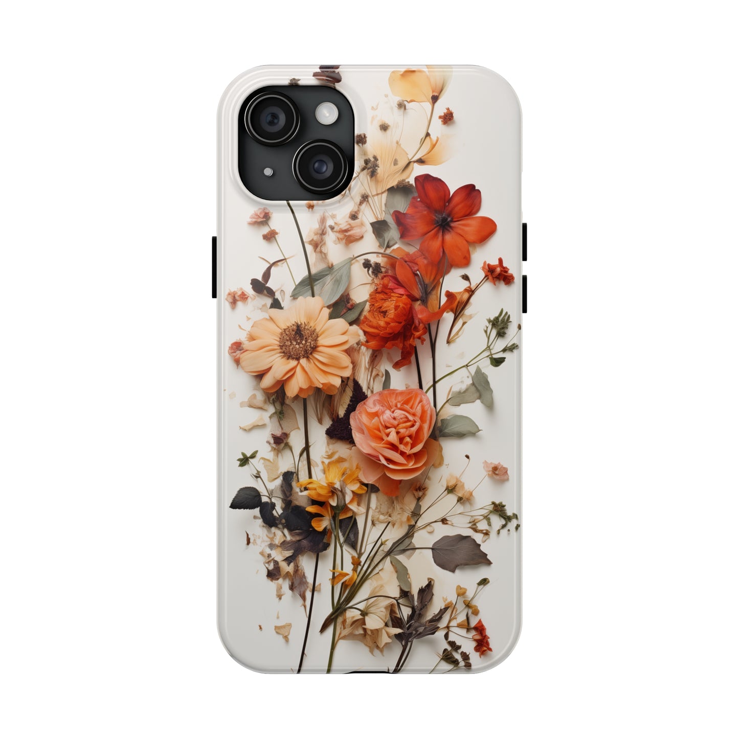 Dried Flowers #01, iPhone 7, 8, X, 11, 12, 13, 14, 15+ case.