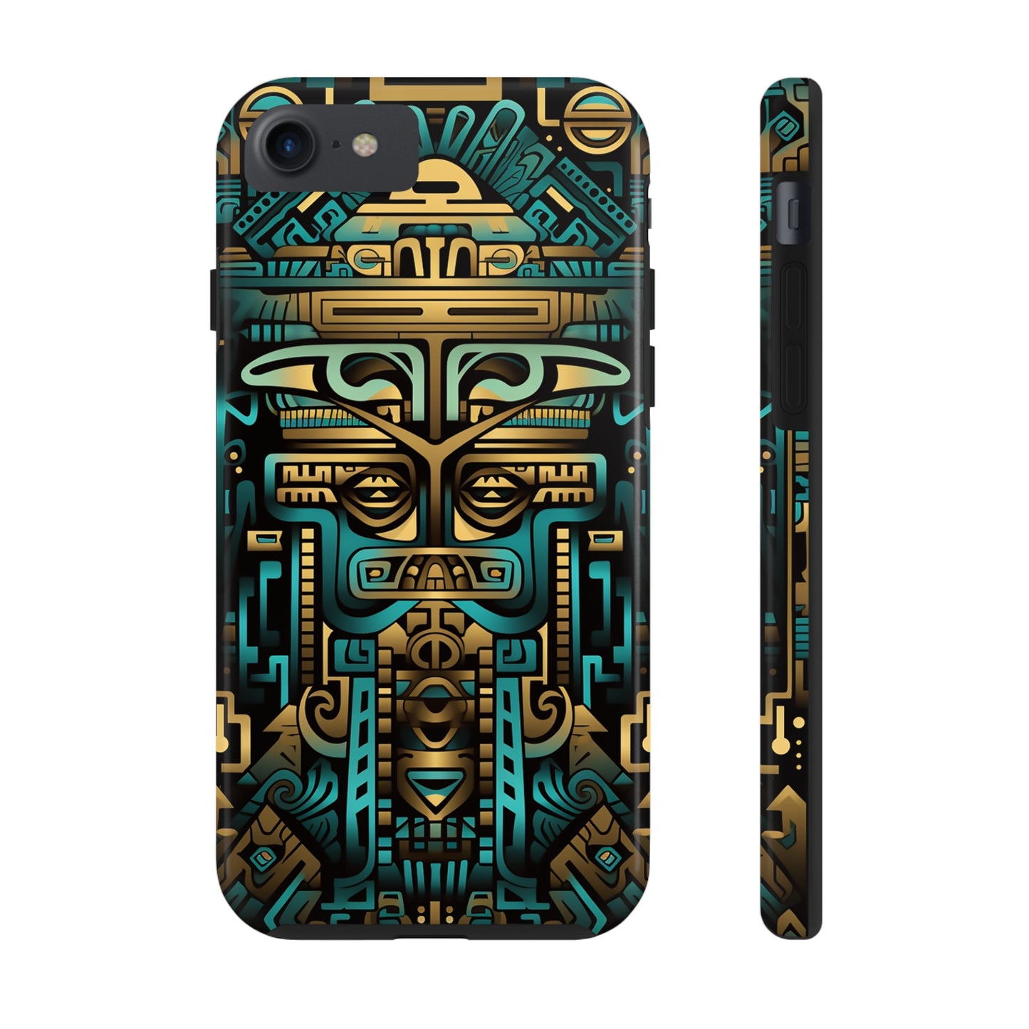 Aztec Vibes #02, iPhone 7, 8, X, 11, 12, 13, 14, 15+ case.