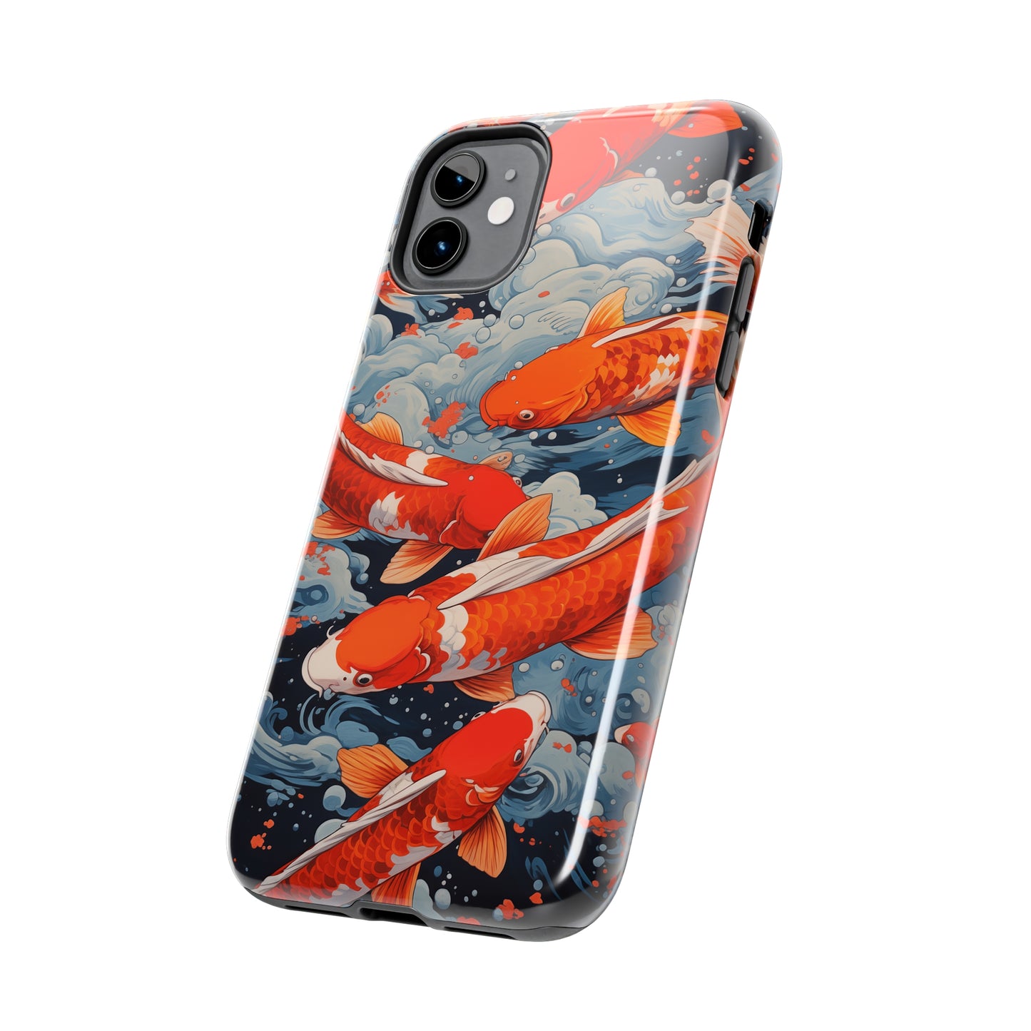 Koi fish #02, iPhone 7, 8, X, 11, 12, 13, 14, 15+ case.