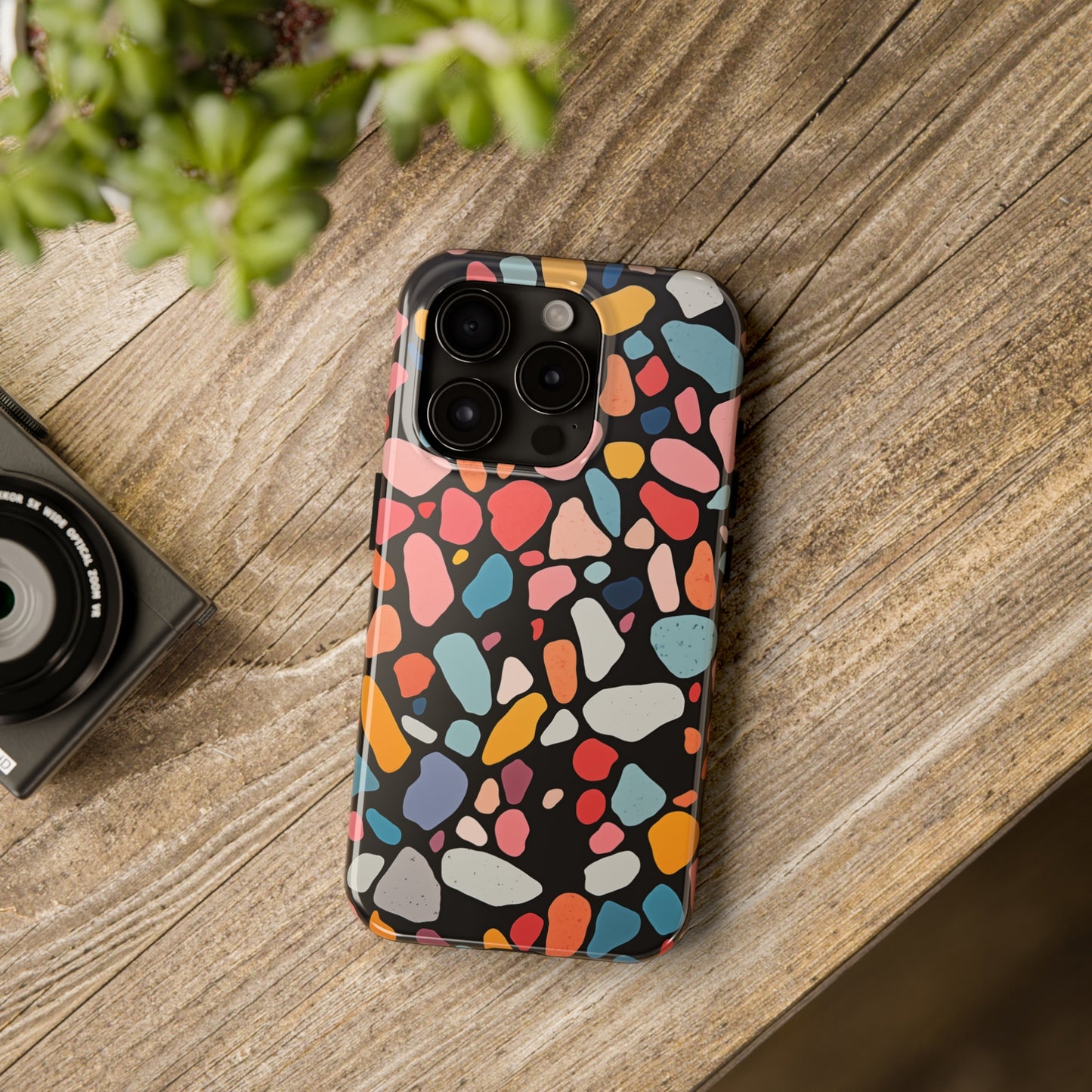 Terrazzo #02, iPhone 7, 8, X, 11, 12, 13, 14, 15+ case.