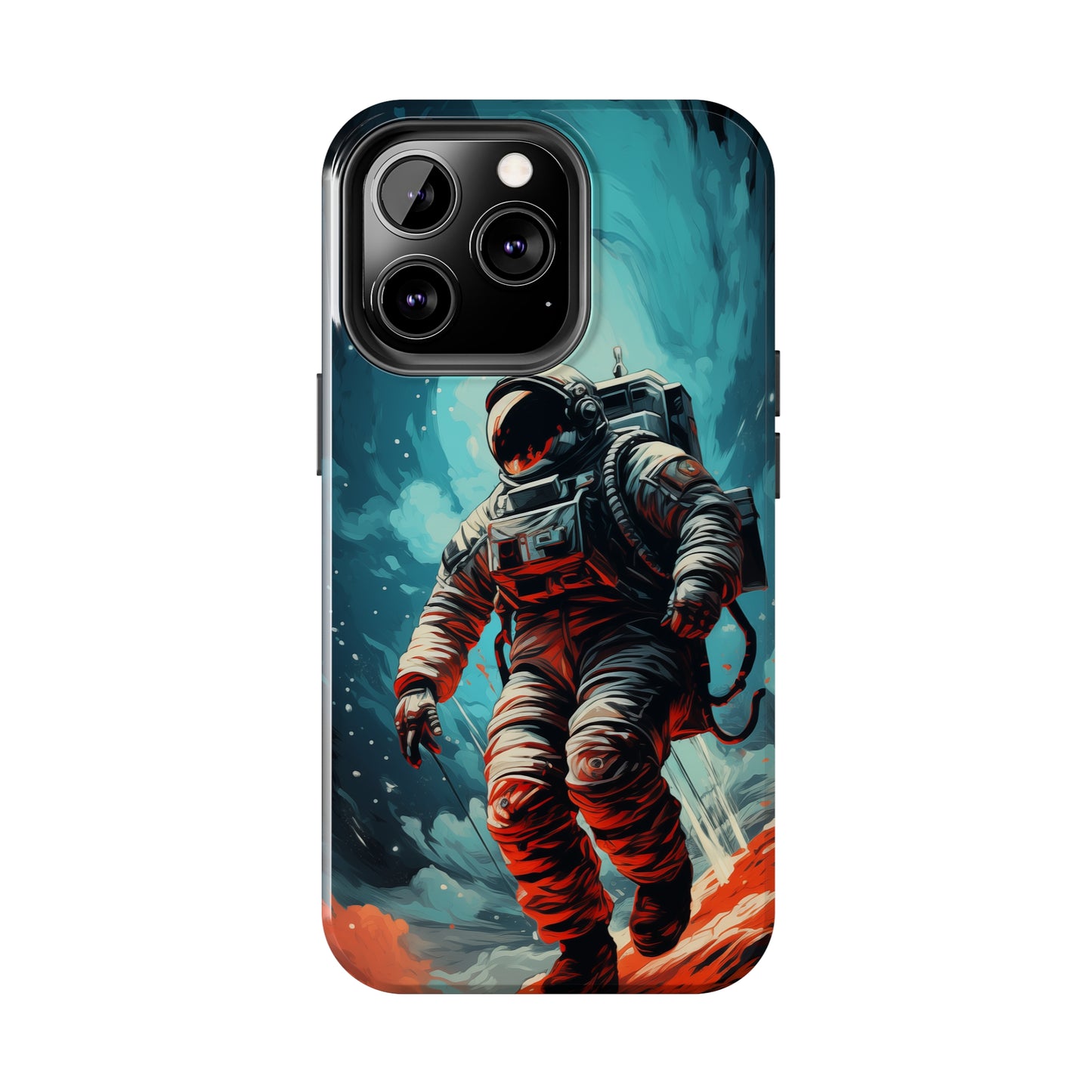 Astronaut #01, iPhone 7, 8, X, 11, 12, 13, 14, 15+ case.