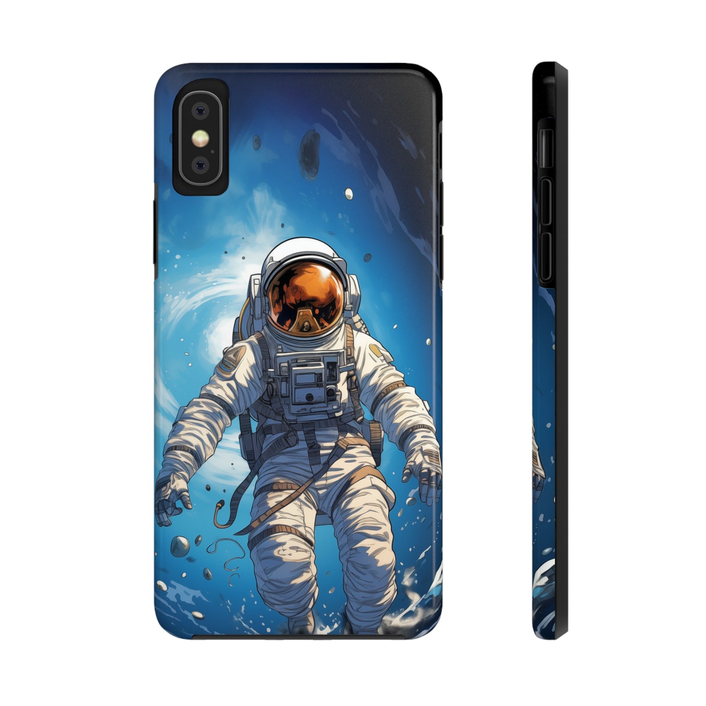 Astronaut #02, iPhone 7, 8, X, 11, 12, 13, 14, 15+ case.