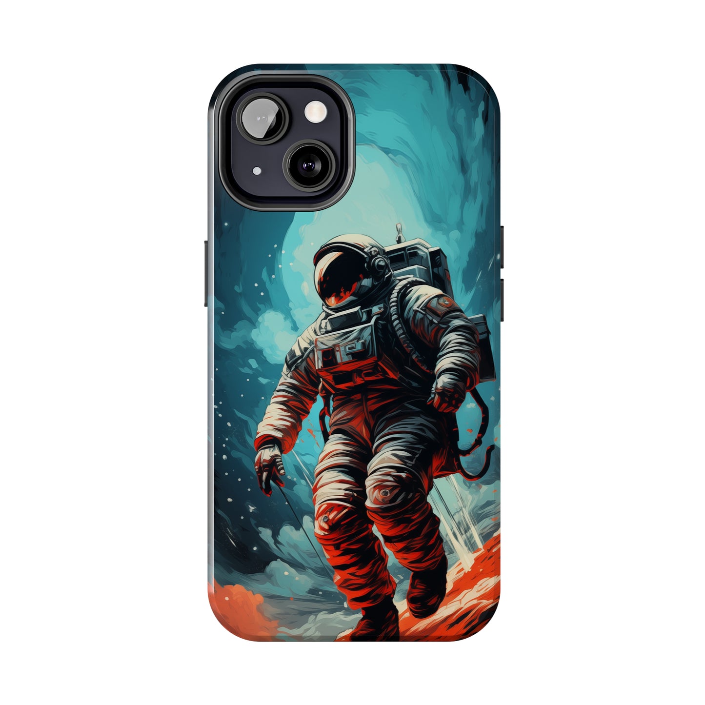 Astronaut #01, iPhone 7, 8, X, 11, 12, 13, 14, 15+ case.