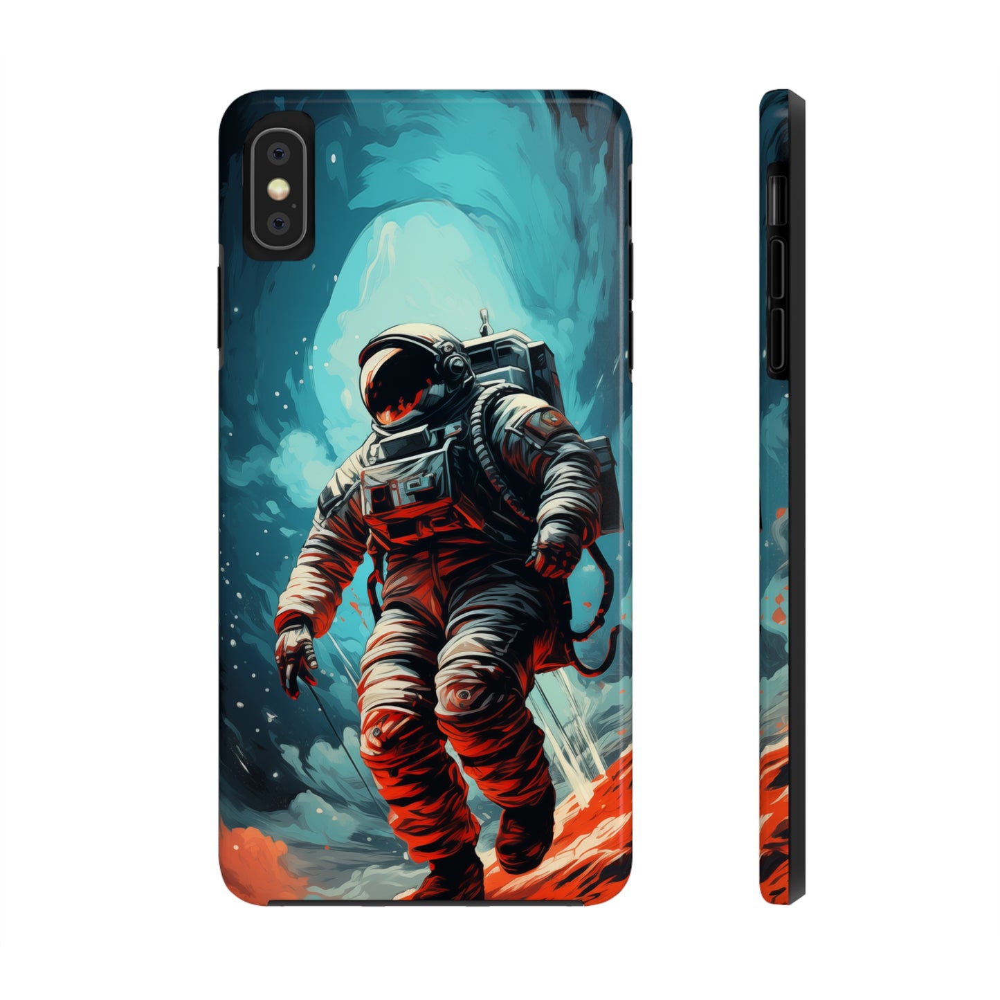 Astronaut #01, iPhone 7, 8, X, 11, 12, 13, 14, 15+ case.