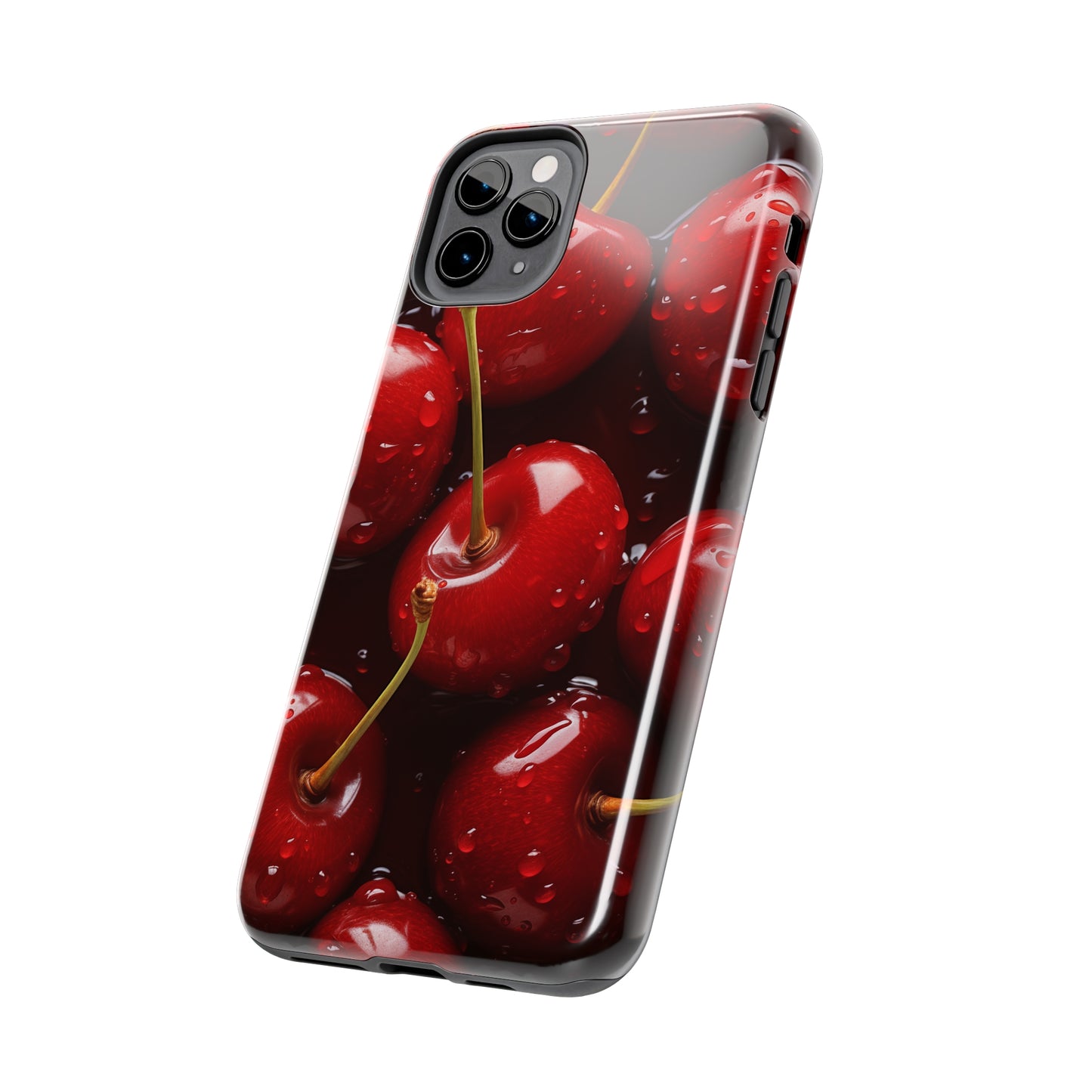 Cherries #07, iPhone 7, 8, X, 11, 12, 13, 14, 15+ case.