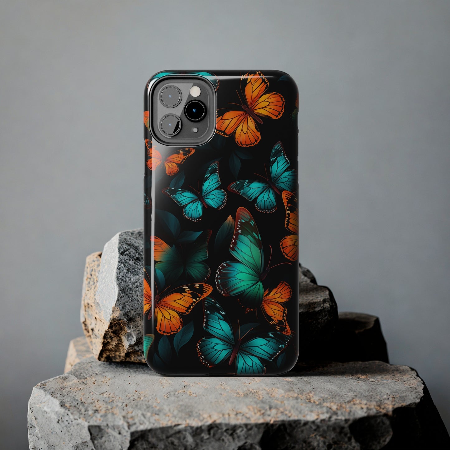 Butterflies #03, iPhone 7, 8, X, 11, 12, 13, 14, 15+ case.