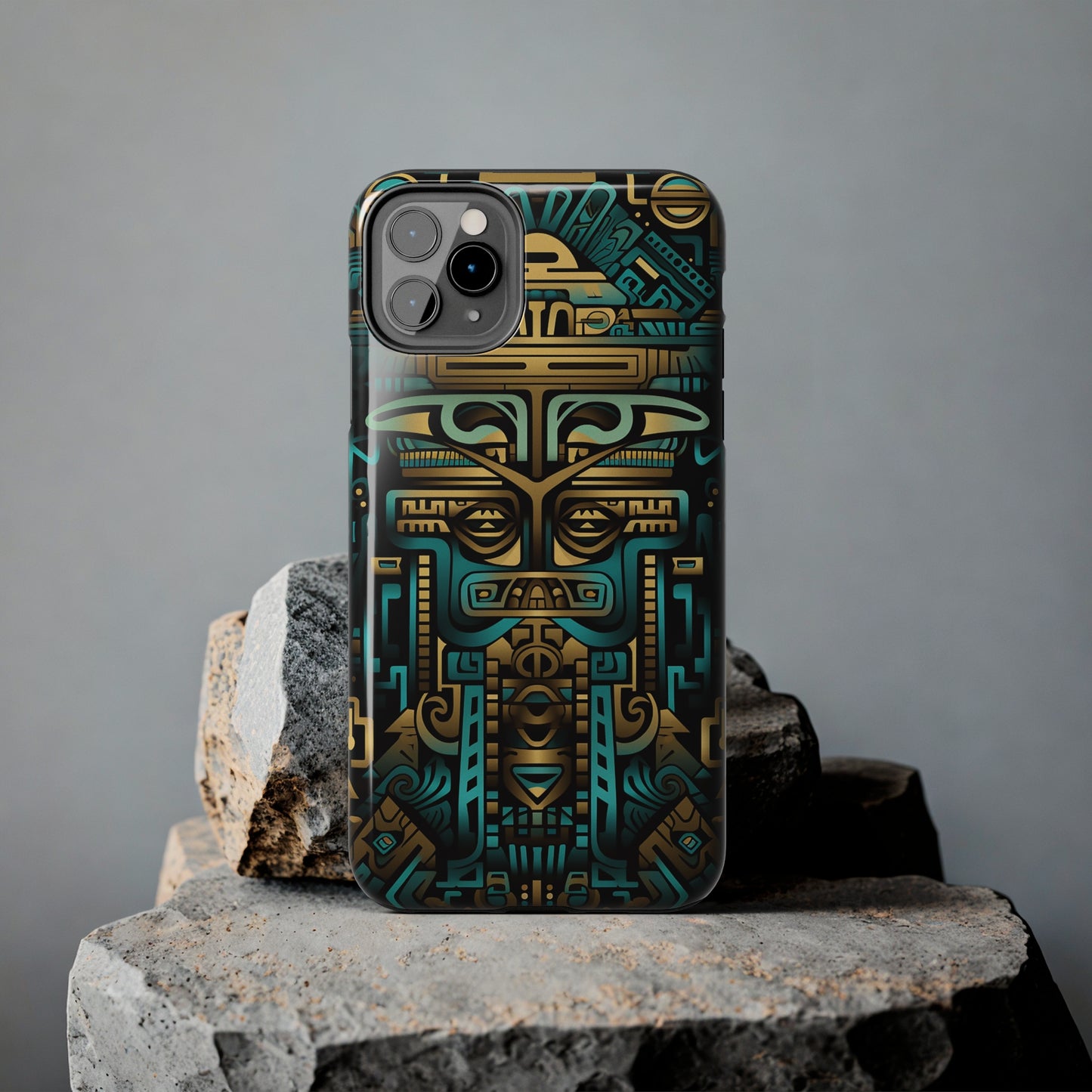 Aztec Vibes #02, iPhone 7, 8, X, 11, 12, 13, 14, 15+ case.