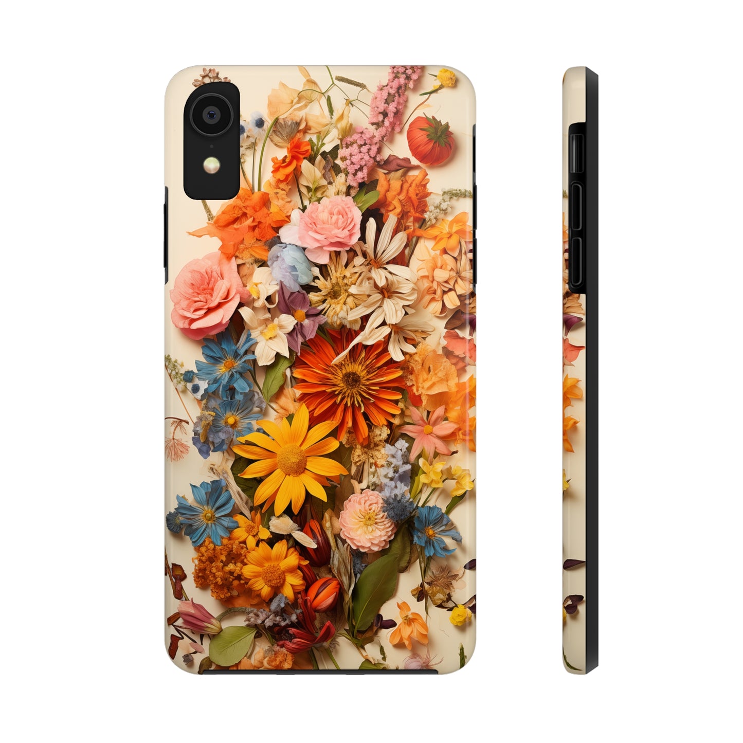 Dried Flowers #03, iPhone 7, 8, X, 11, 12, 13, 14, 15+ case.