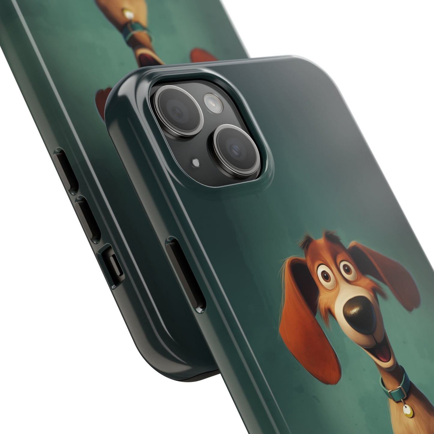 Hux, Cartoon Dog, iPhone 7, 8, X, 11, 12, 13, 14, 15+ case.