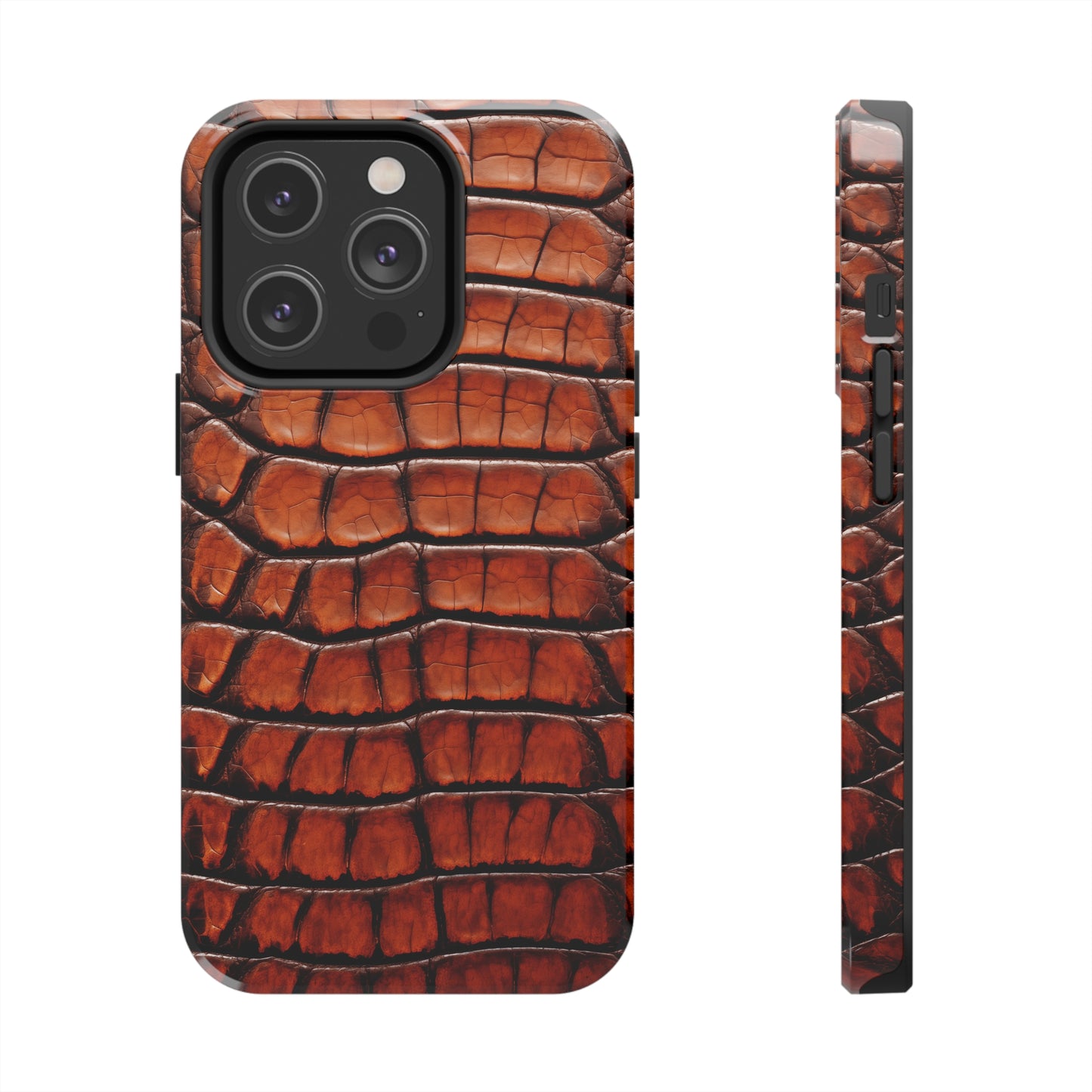 Alligator skin #04, iPhone 7, 8, X, 11, 12, 13, 14, 15+ case.