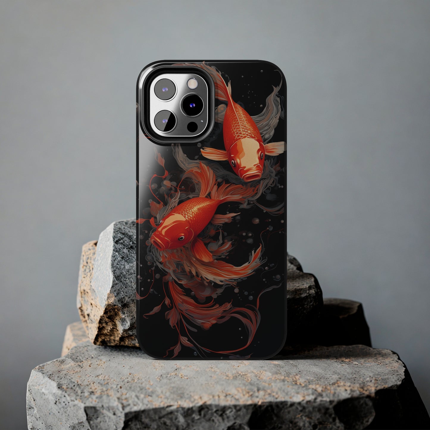 Koi fish #01, iPhone 7, 8, X, 11, 12, 13, 14, 15+ case.