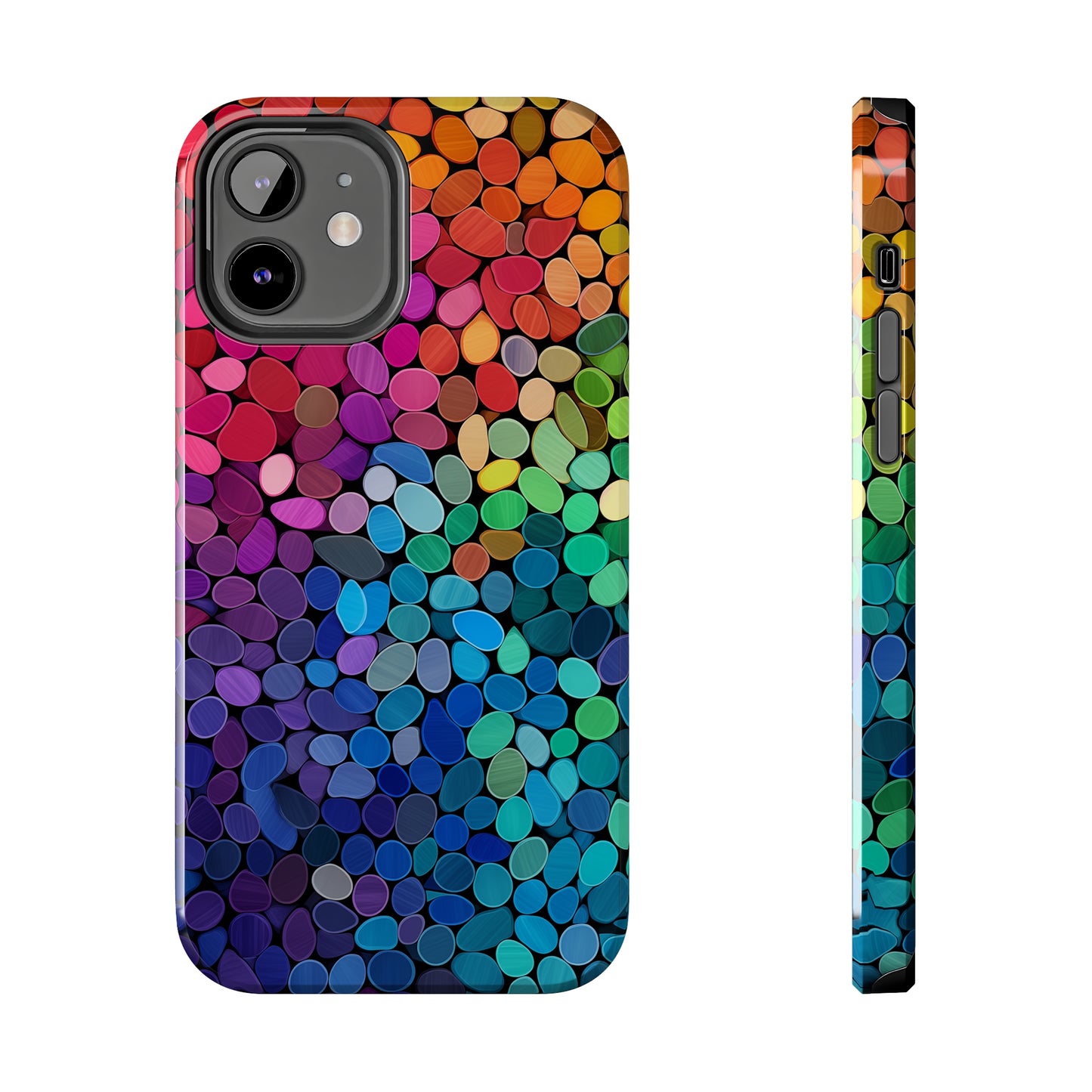 Rainbow Effect, iPhone 7, 8, X, 11, 12, 13, 14, 15+ case.