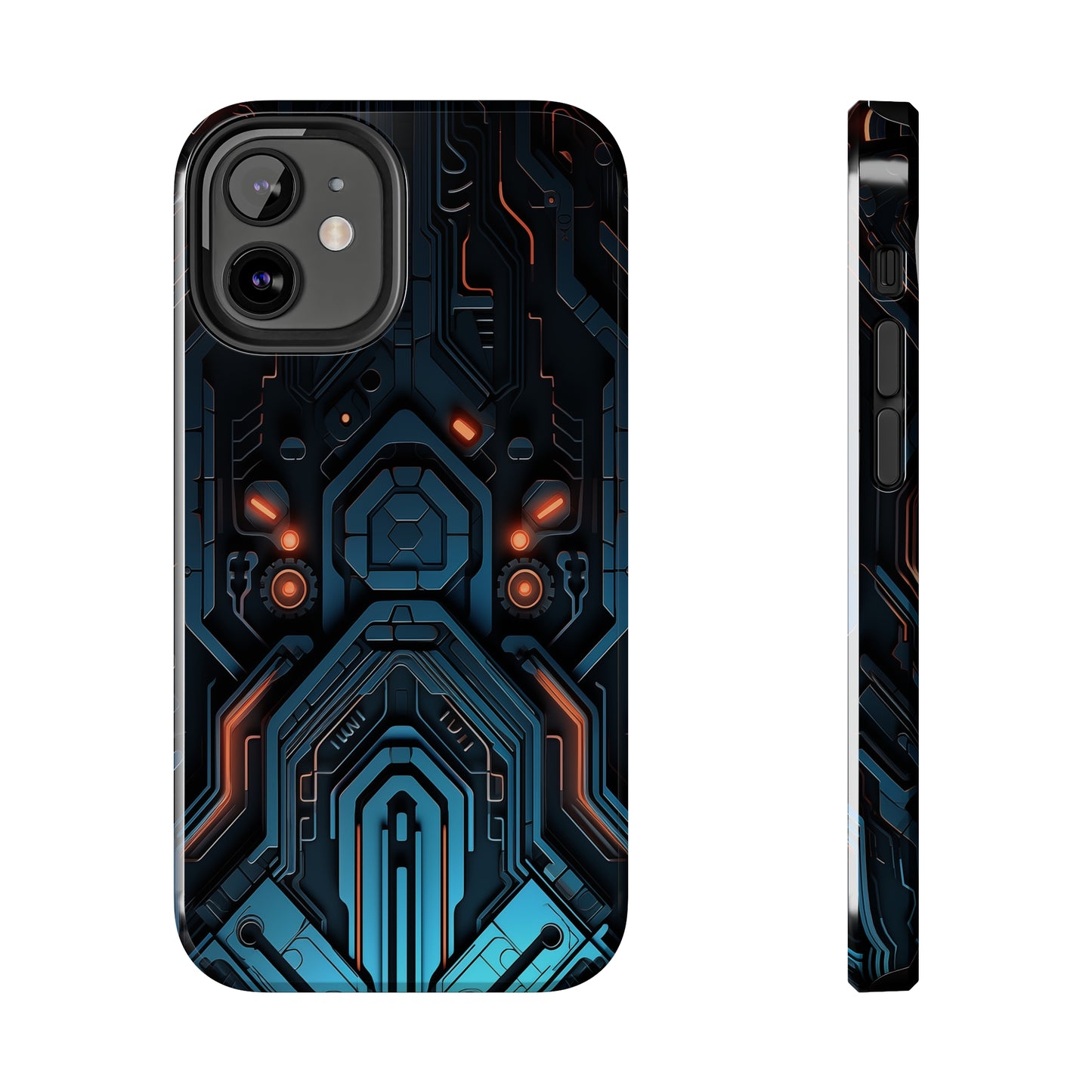 Futuristic #02, iPhone 7, 8, X, 11, 12, 13, 14, 15+ case.