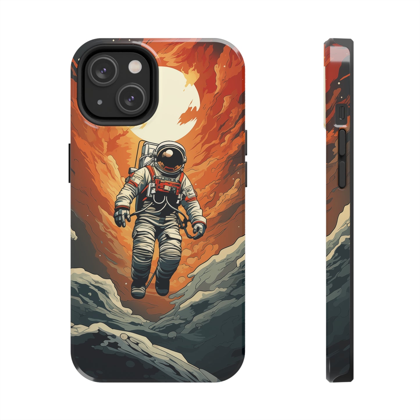 Astronaut #03, iPhone 7, 8, X, 11, 12, 13, 14, 15+ case.