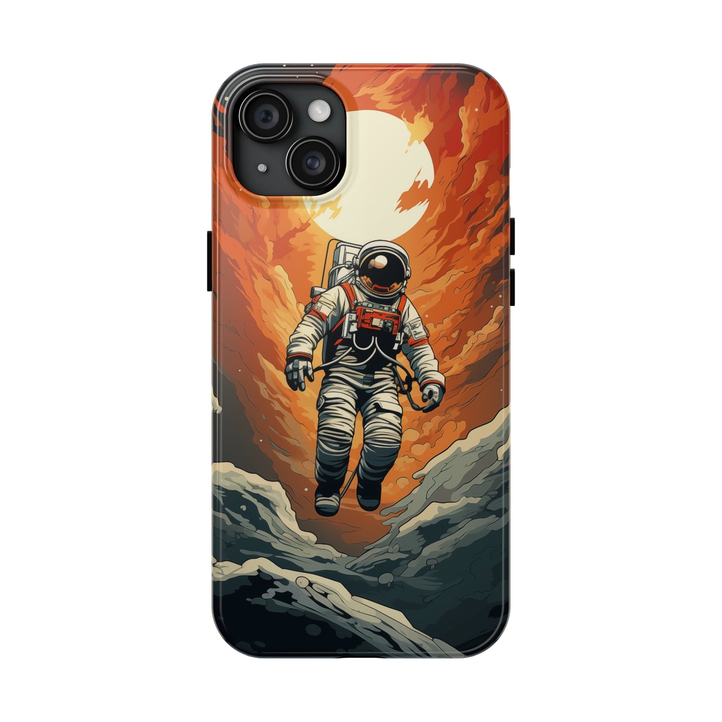 Astronaut #03, iPhone 7, 8, X, 11, 12, 13, 14, 15+ case.