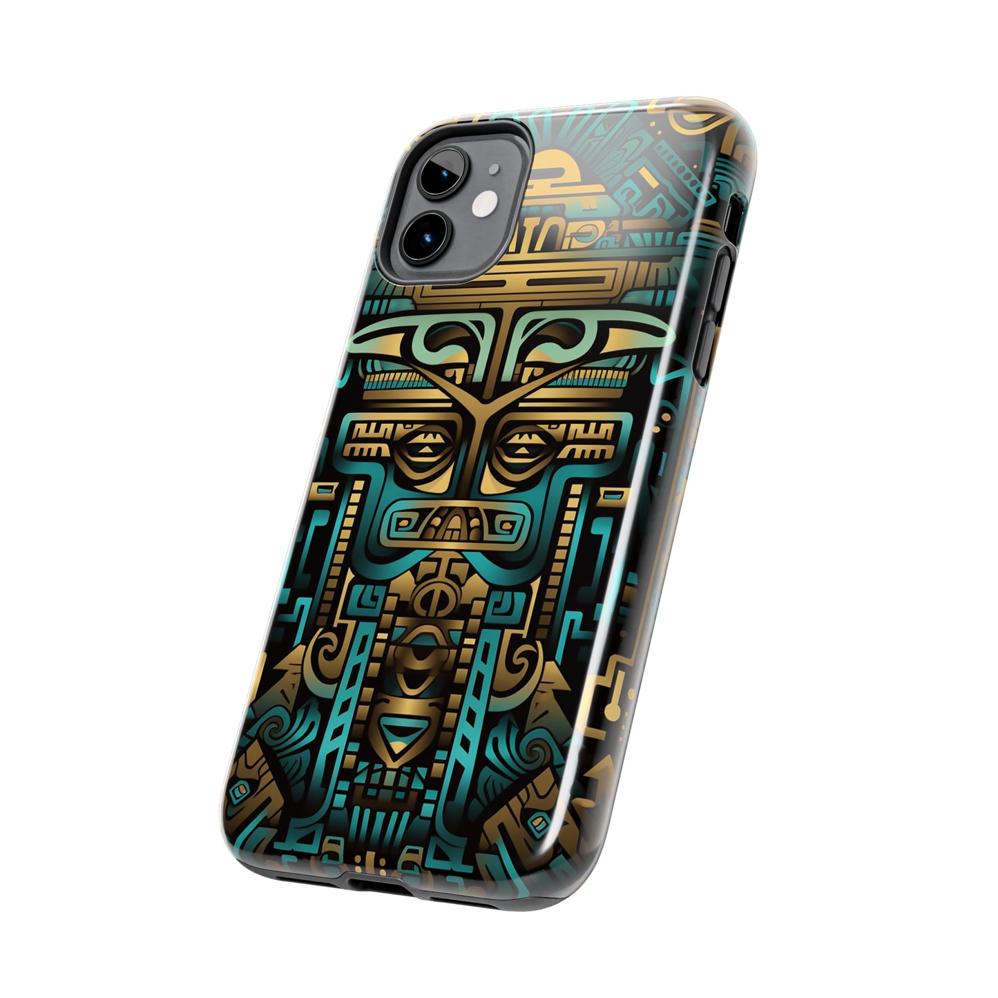 Aztec Vibes #02, iPhone 7, 8, X, 11, 12, 13, 14, 15+ case.