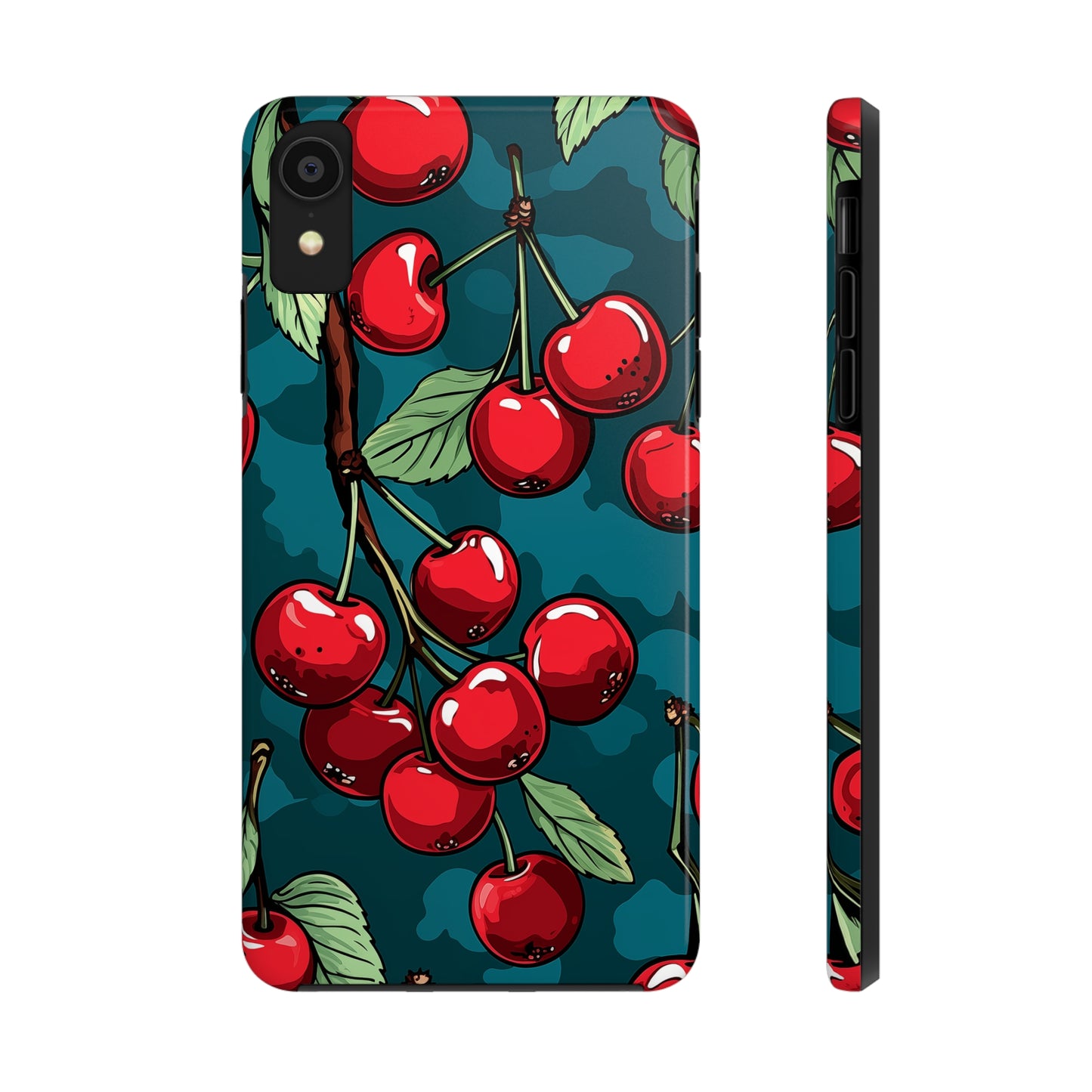 Cherries #10, iPhone 7, 8, X, 11, 12, 13, 14, 15+ case.