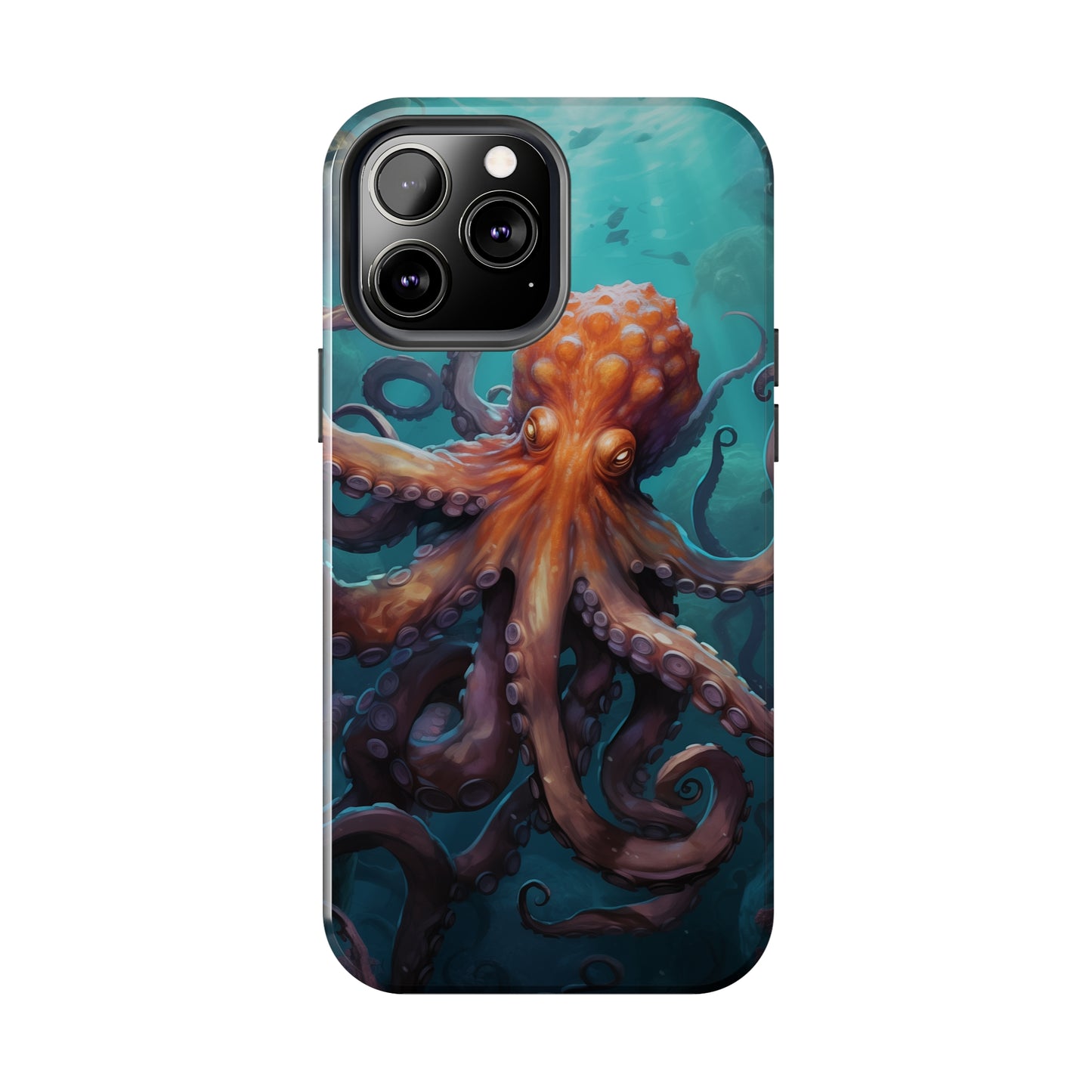 Octopus #02, iPhone 7, 8, X, 11, 12, 13, 14, 15+ case.