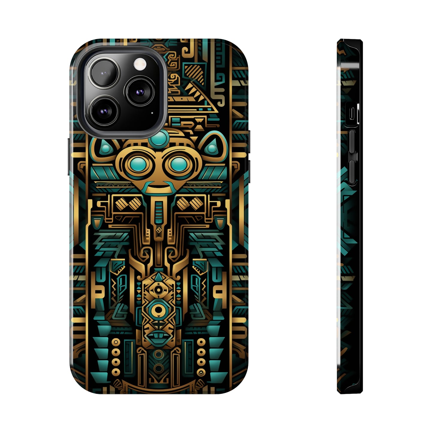 Aztec Vibes #03, iPhone 7, 8, X, 11, 12, 13, 14, 15+ case.