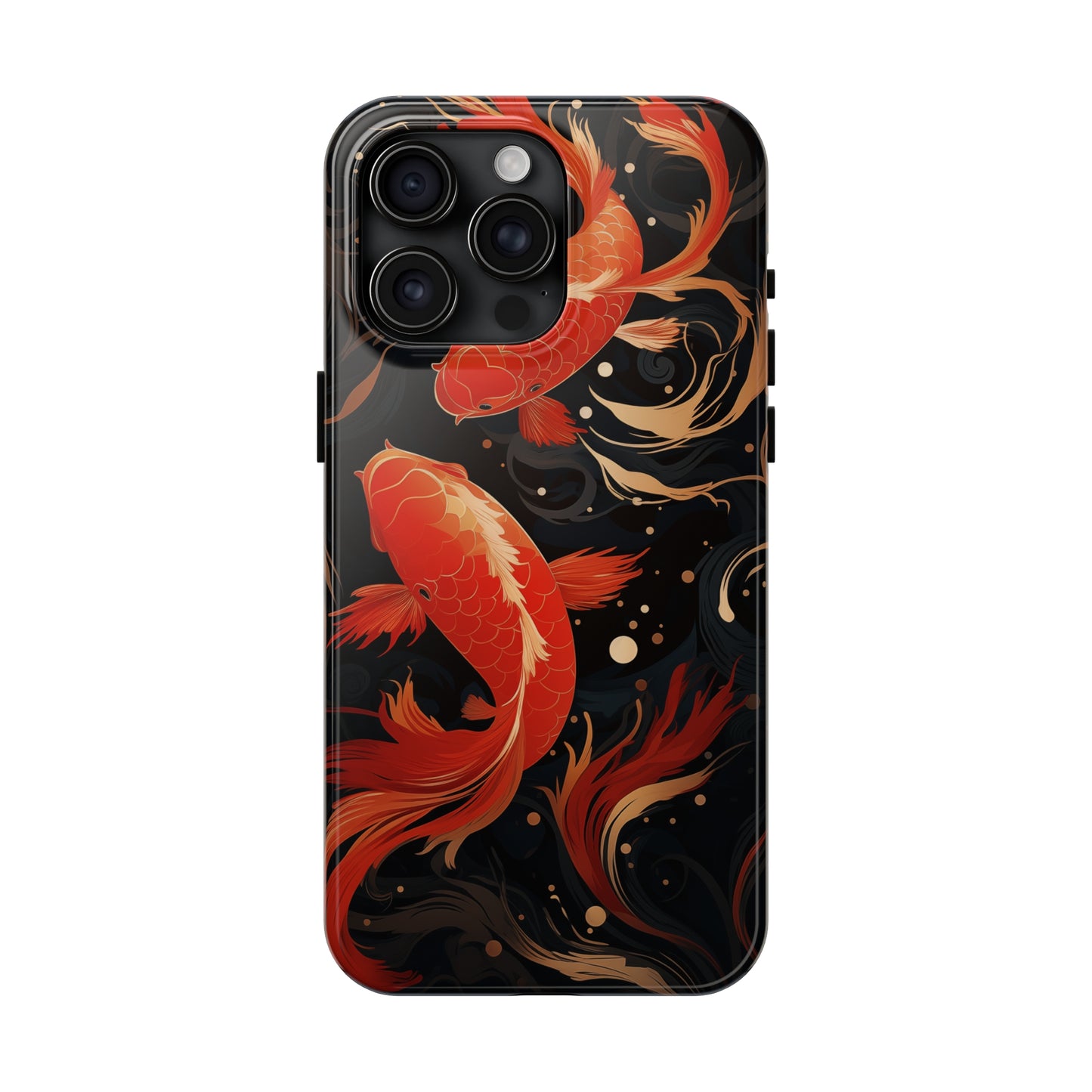 Koi fish #03, iPhone 7, 8, X, 11, 12, 13, 14, 15+ case.