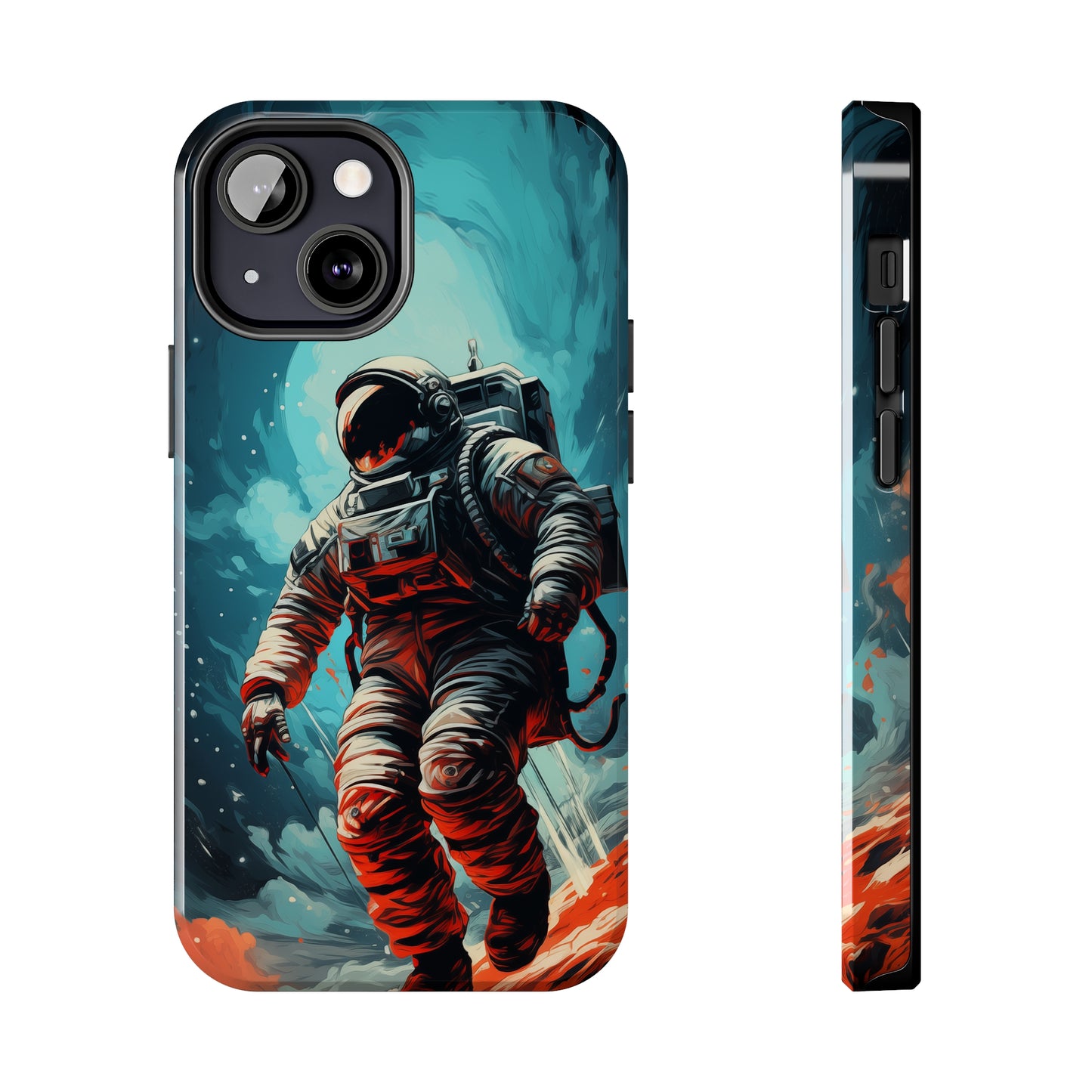 Astronaut #01, iPhone 7, 8, X, 11, 12, 13, 14, 15+ case.