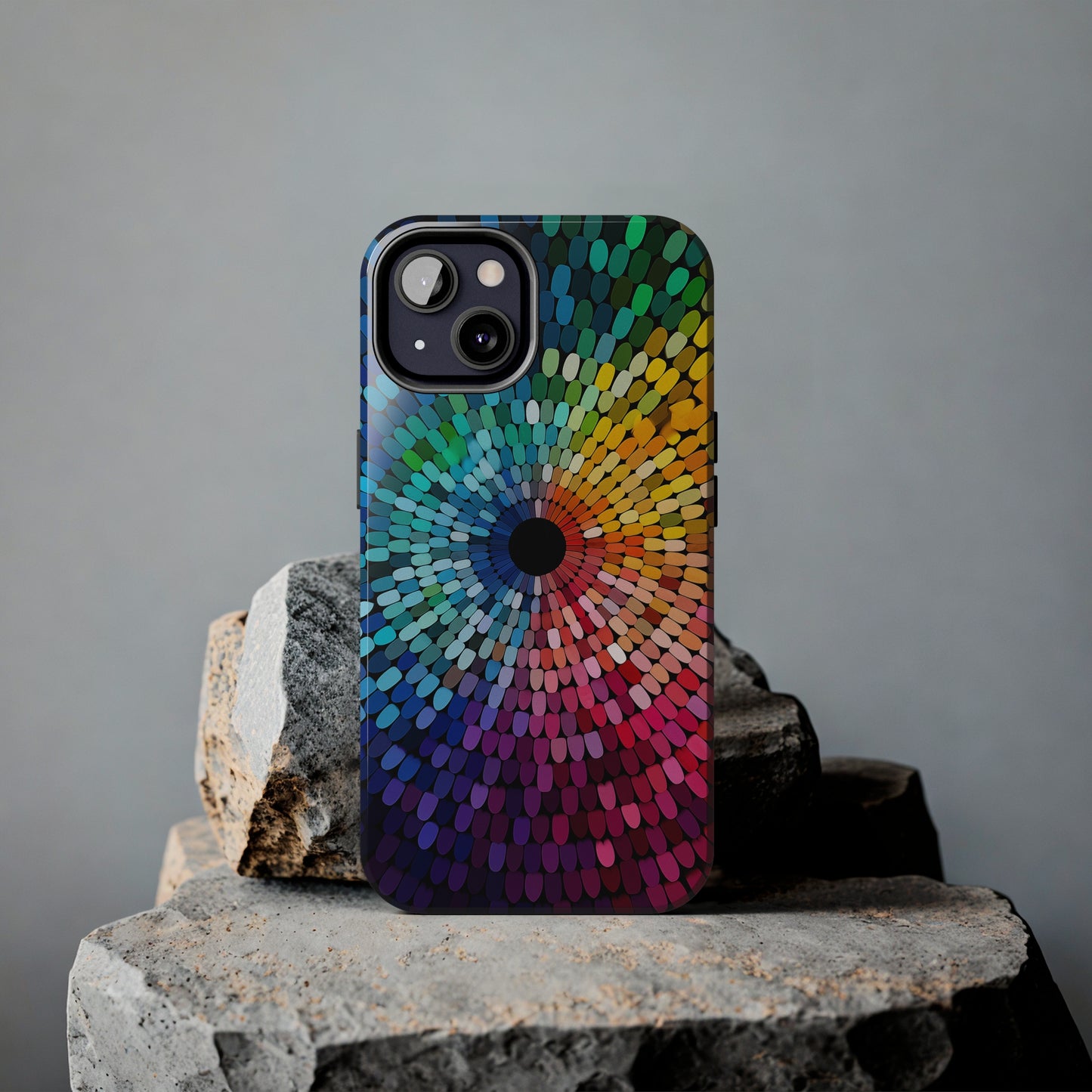 Rainbow Effect #02, iPhone 7, 8, X, 11, 12, 13, 14, 15+ case.