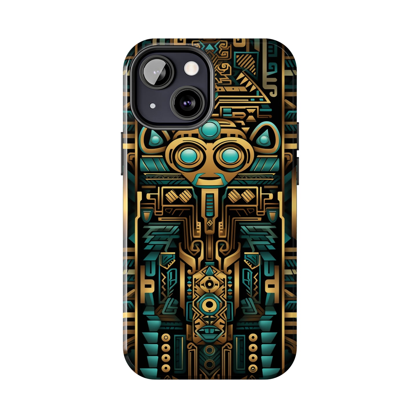 Aztec Vibes #03, iPhone 7, 8, X, 11, 12, 13, 14, 15+ case.