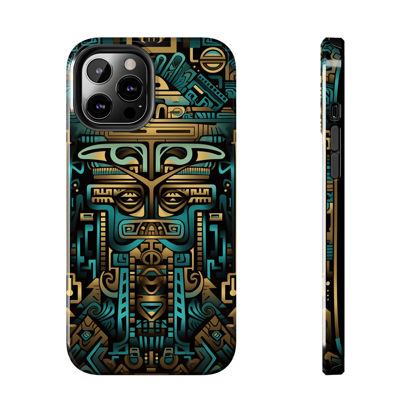 Aztec Vibes #02, iPhone 7, 8, X, 11, 12, 13, 14, 15+ case.