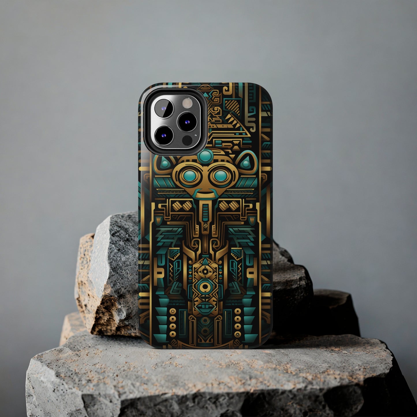 Aztec Vibes #03, iPhone 7, 8, X, 11, 12, 13, 14, 15+ case.