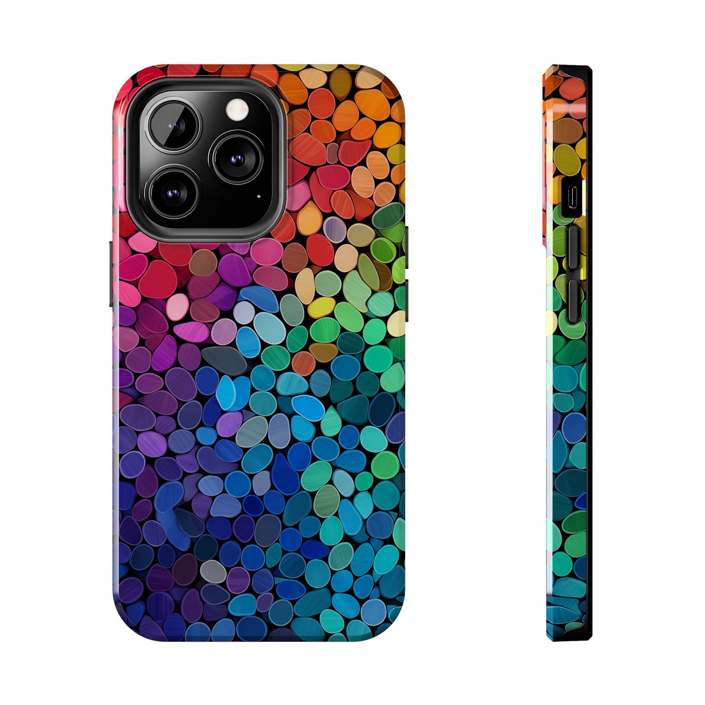 Rainbow Effect, iPhone 7, 8, X, 11, 12, 13, 14, 15+ case.