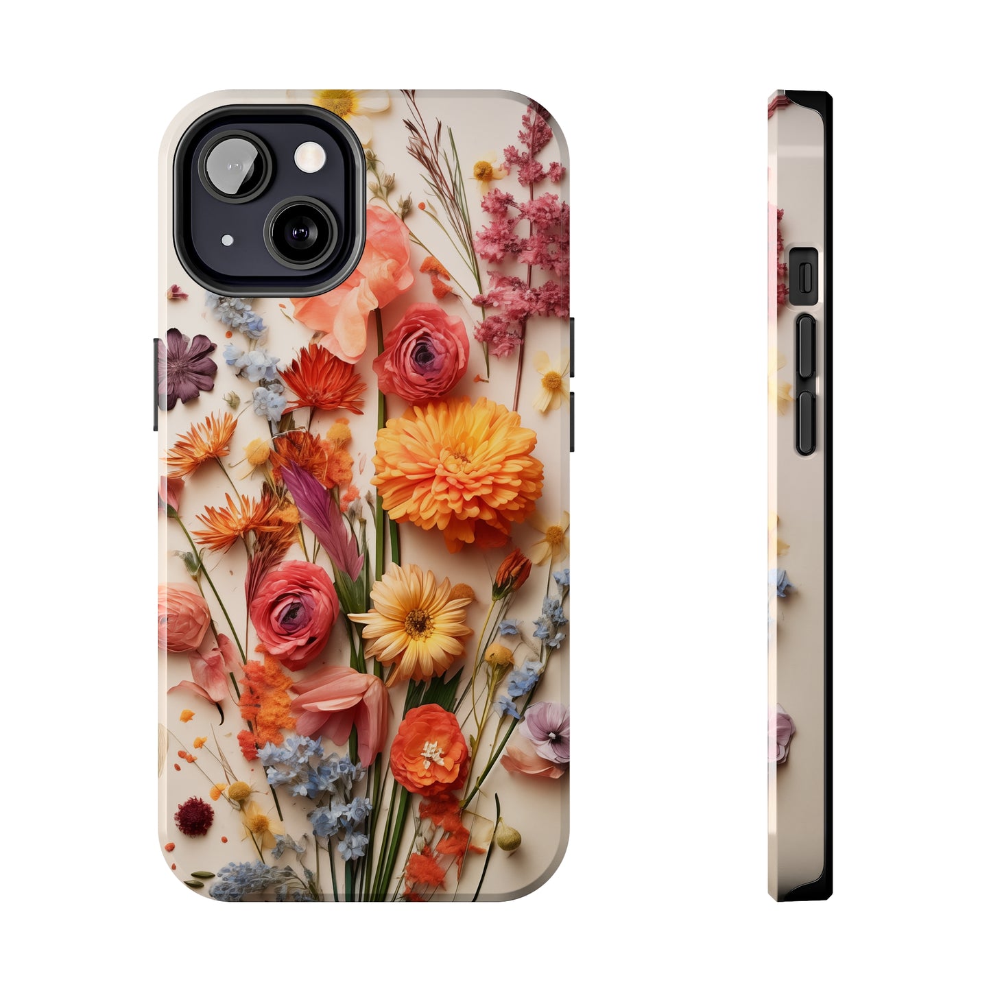 Dried Flowers #02, iPhone 7, 8, X, 11, 12, 13, 14, 15+ case.